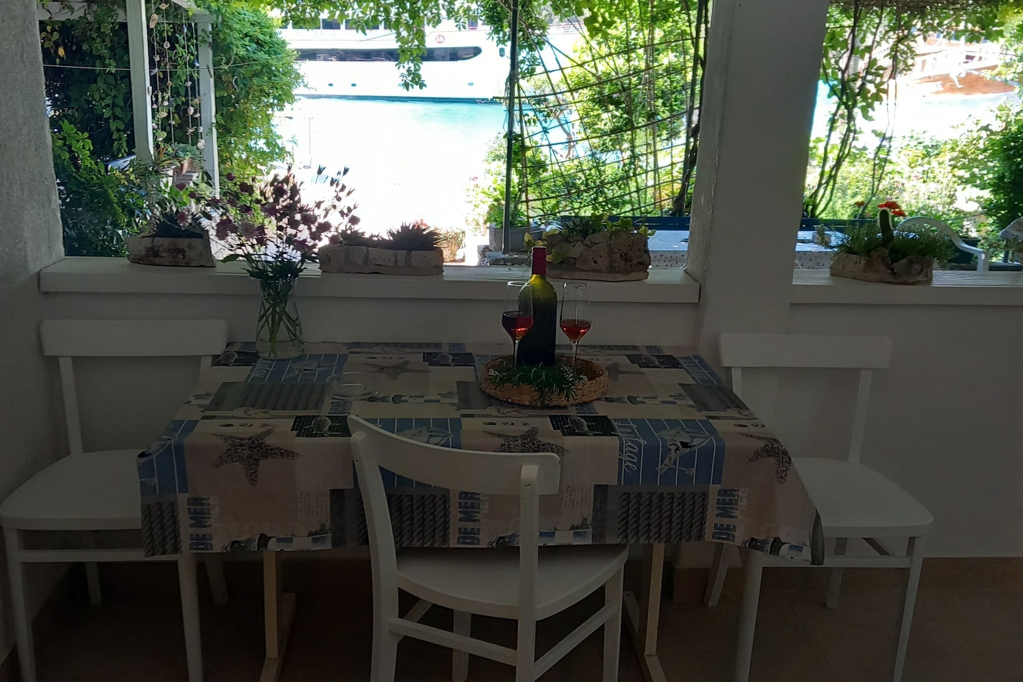 Guest House Green Corner Supetarska Draga - Double Room  With Balcony and Sea View 1-Extérieur