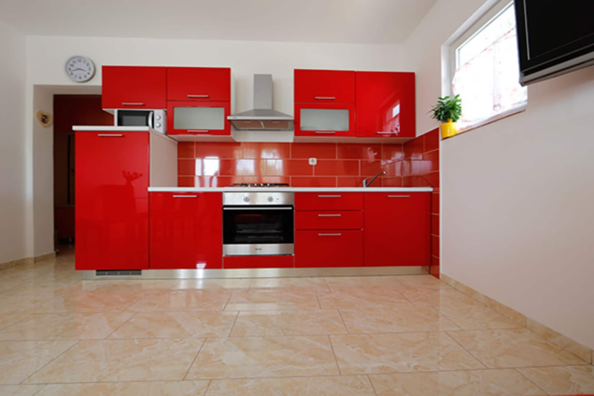 Apartments Zora - Standard One Bedroom Apartment with Balcony A1-Cuisine