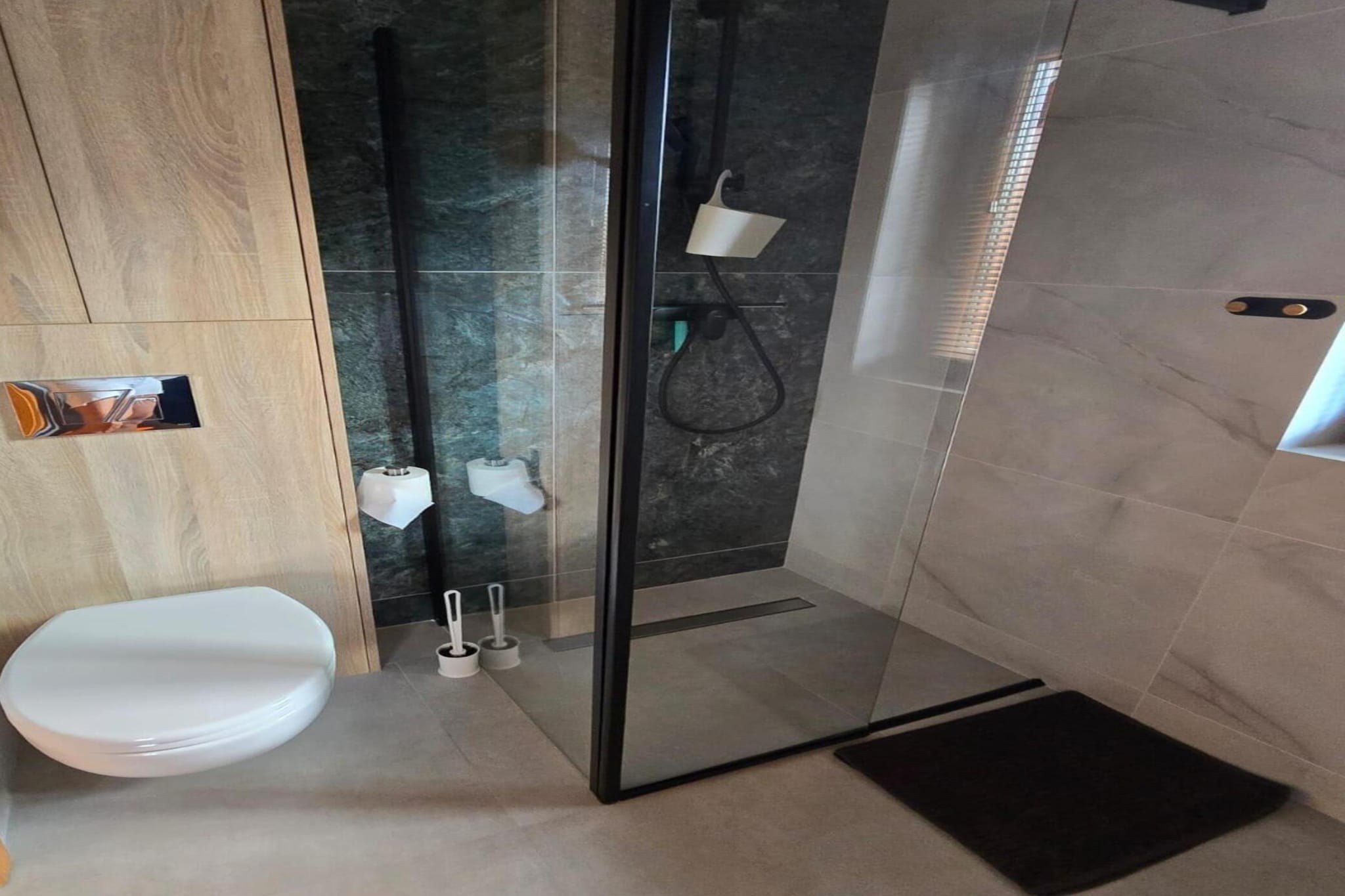 Domek wakacyjny PREMIUM dla 6 osób Sarbinowo - Badkamer