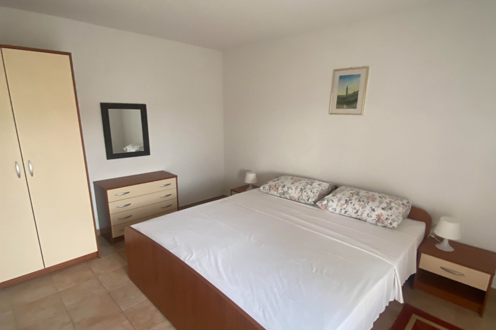 Apartments Danijela & Vlado - Three Bedroom Apartment With Balcony and Garden View-Chambre