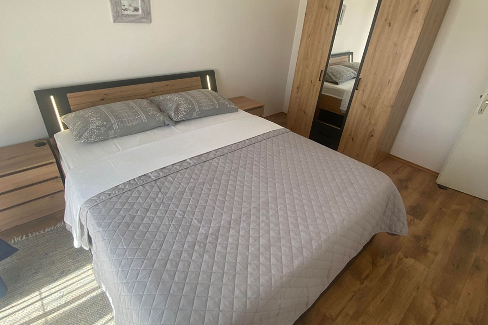 Apartments Danijela & Vlado - Three Bedroom Apartment With Balcony and Garden View - Slaapkamer