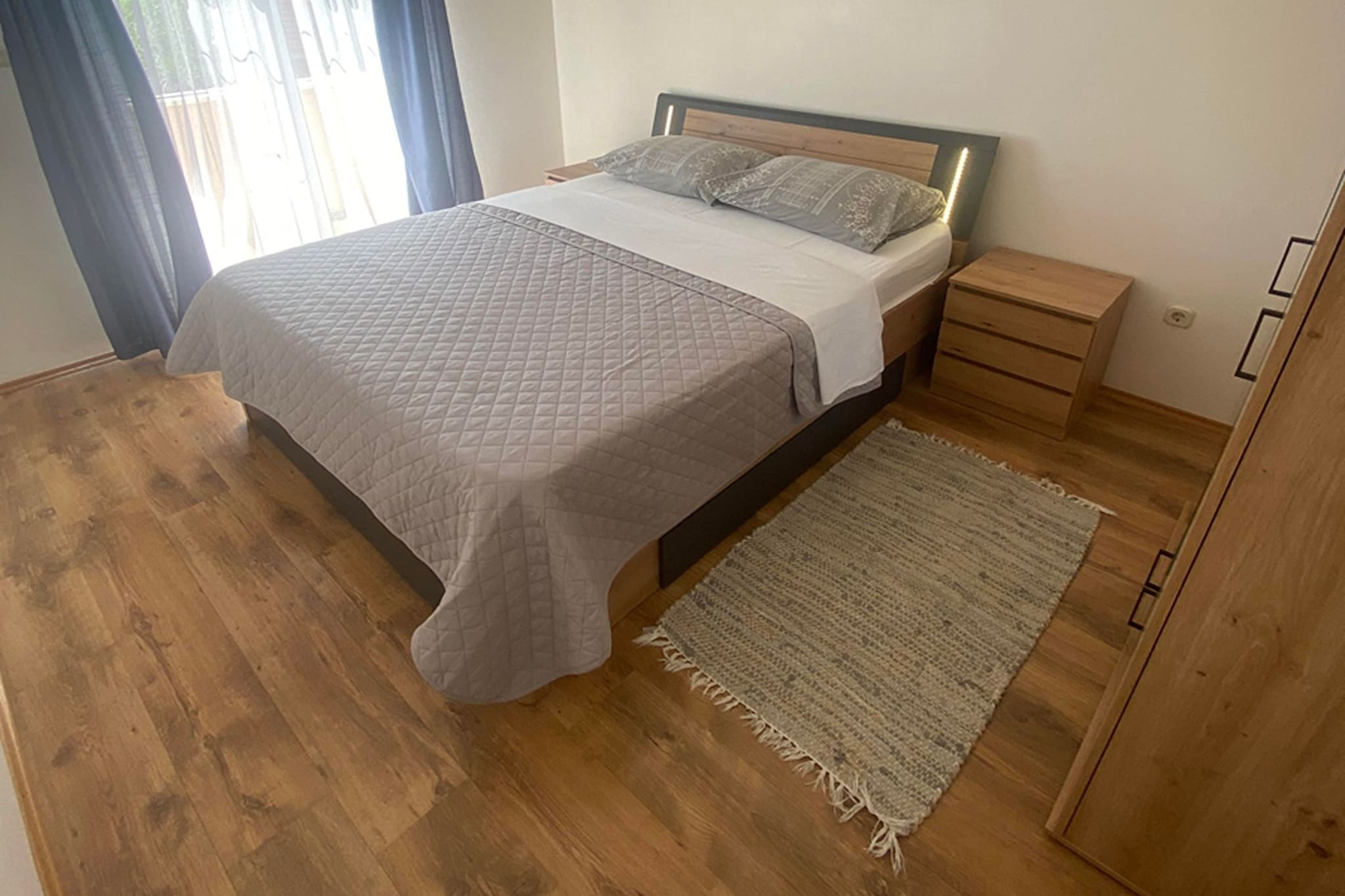 Apartments Danijela & Vlado - Three Bedroom Apartment With Balcony and Garden View - Slaapkamer