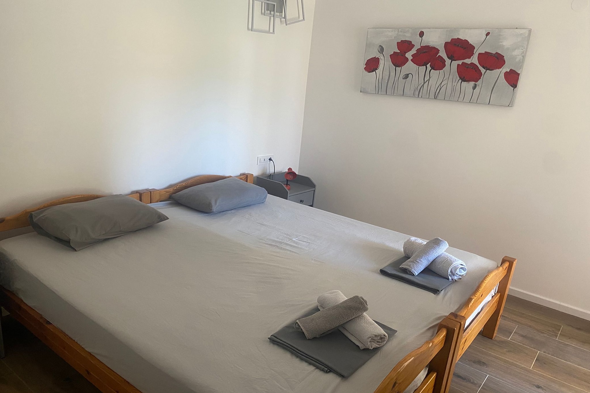 Apartments Danijela & Vlado - Two Bedroom Apartment with Balcony and Garden View - Slaapkamer