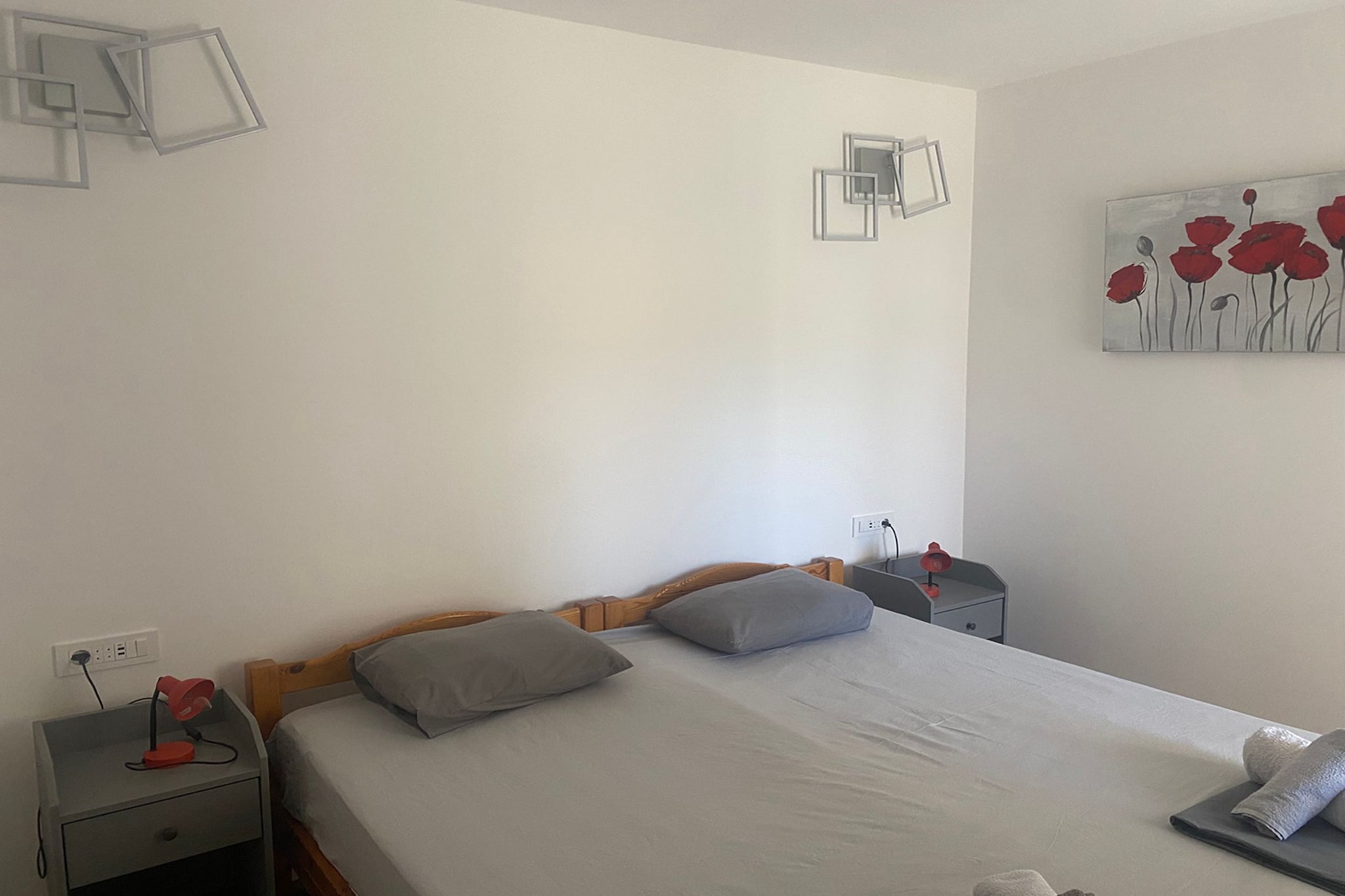 Apartments Danijela & Vlado - Two Bedroom Apartment with Balcony and Garden View - Slaapkamer