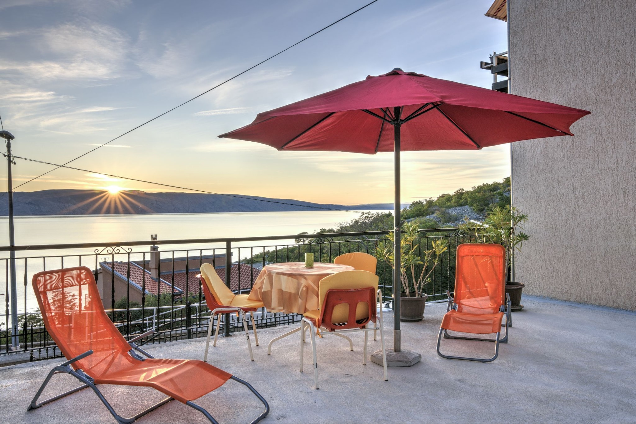 Apartments Luka & Leona - Studio Apartment with Terrace Leona-Terrasse