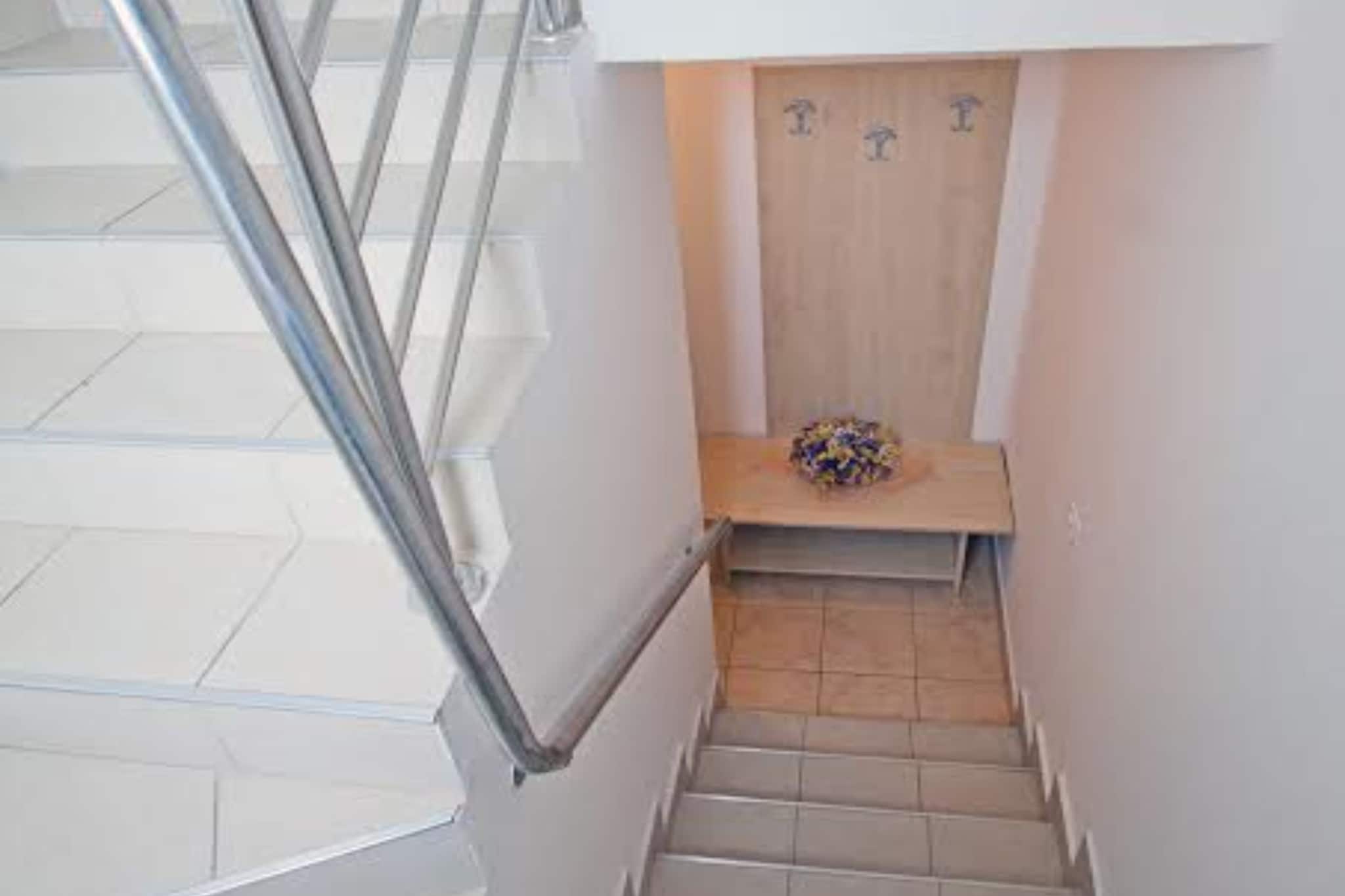 Beachfront Apartments Tamarix - One Bedroom Apartment with Partial Sea View-Stairs
