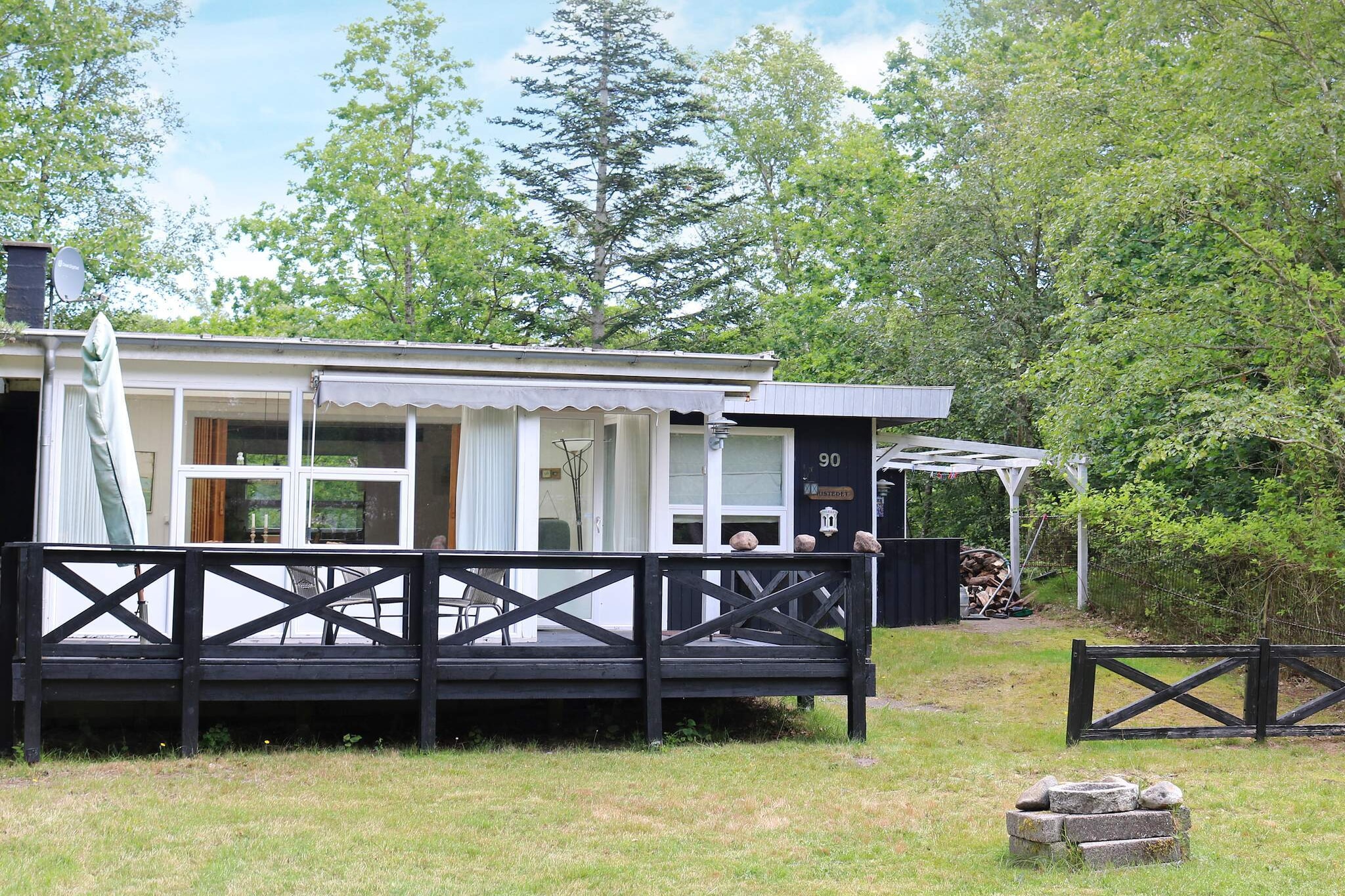 Maison de vacances pour 6 a Hadsund-By Traum - Extérieur