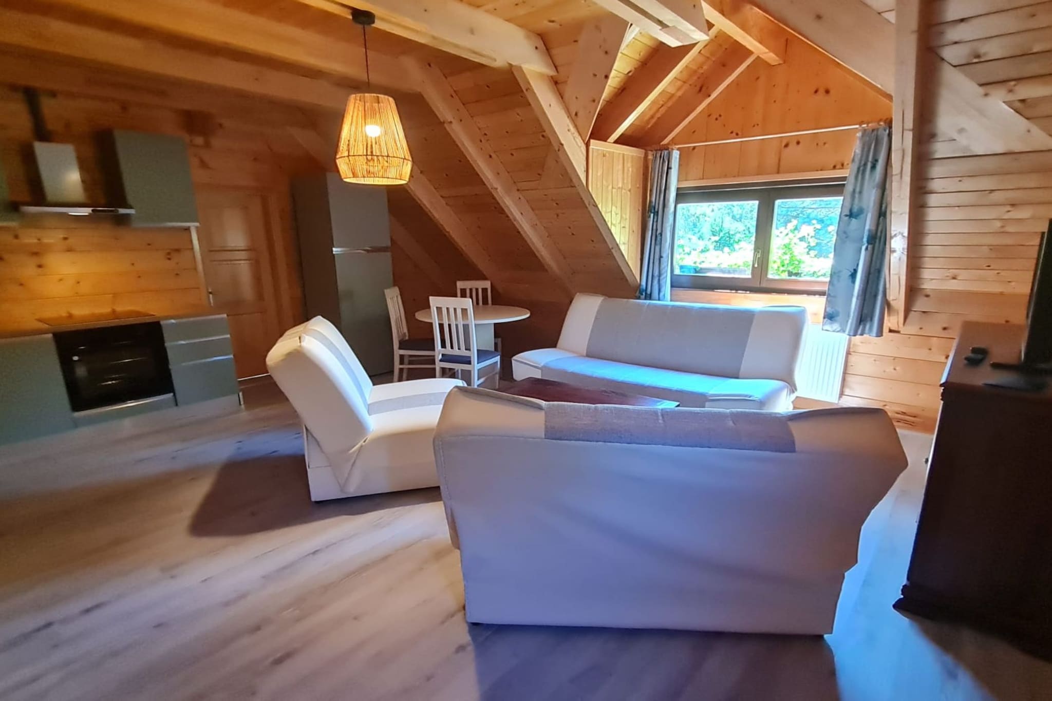 Apartments Plitvice forest - Two Bedroom Apartment with Terrace-Woonkamer