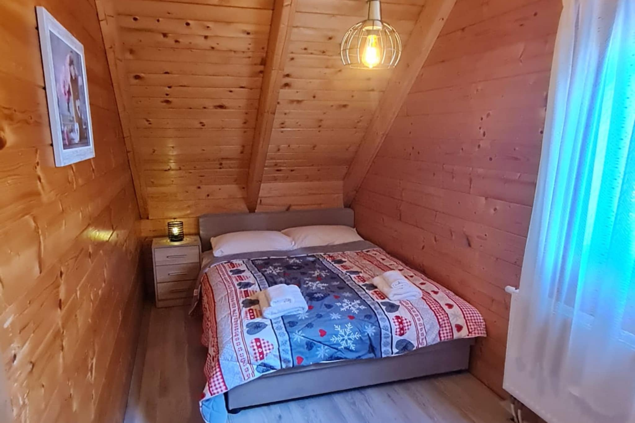Apartments Plitvice forest - Two Bedroom Apartment with Terrace-Slaapkamer