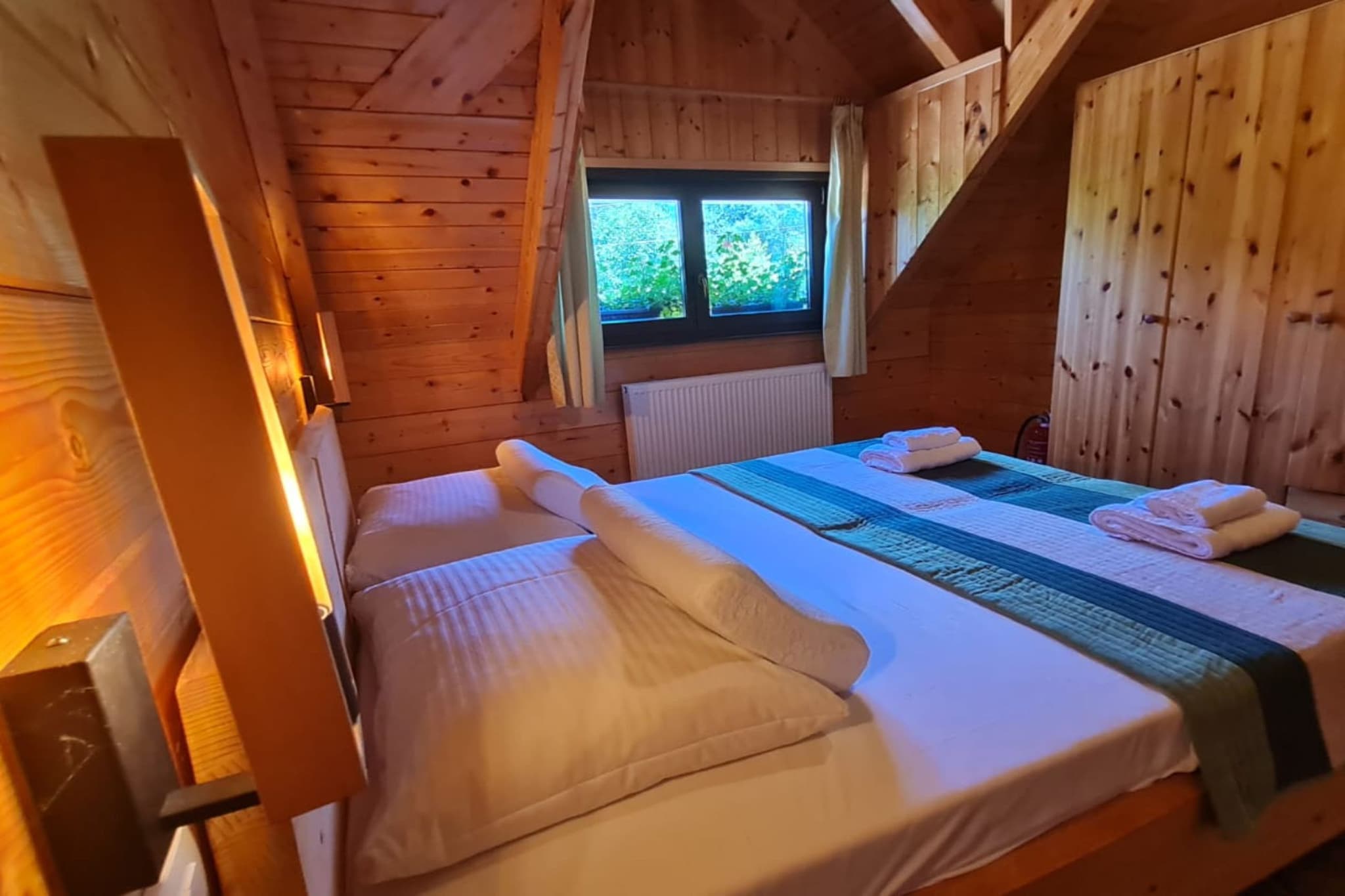 Apartments Plitvice forest - Two Bedroom Apartment with Terrace-Slaapkamer