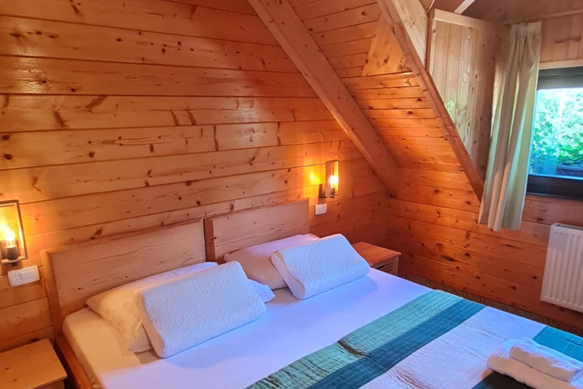 Apartments Plitvice forest - Two Bedroom Apartment with Terrace-Slaapkamer