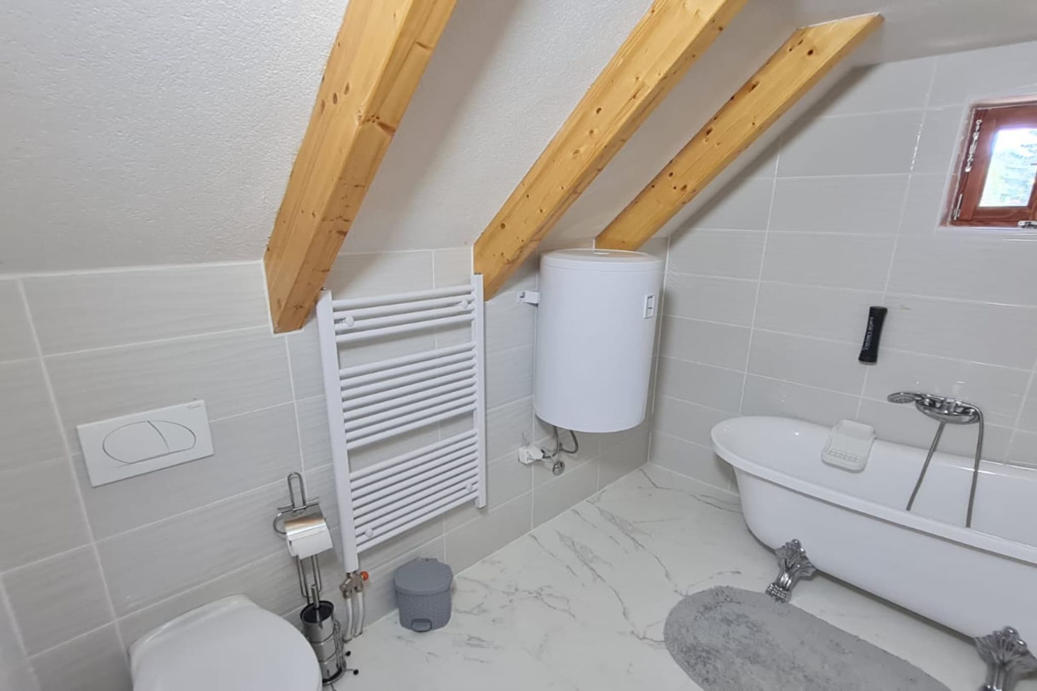 Apartments Plitvice forest - Two Bedroom Apartment with Terrace-Badkamer