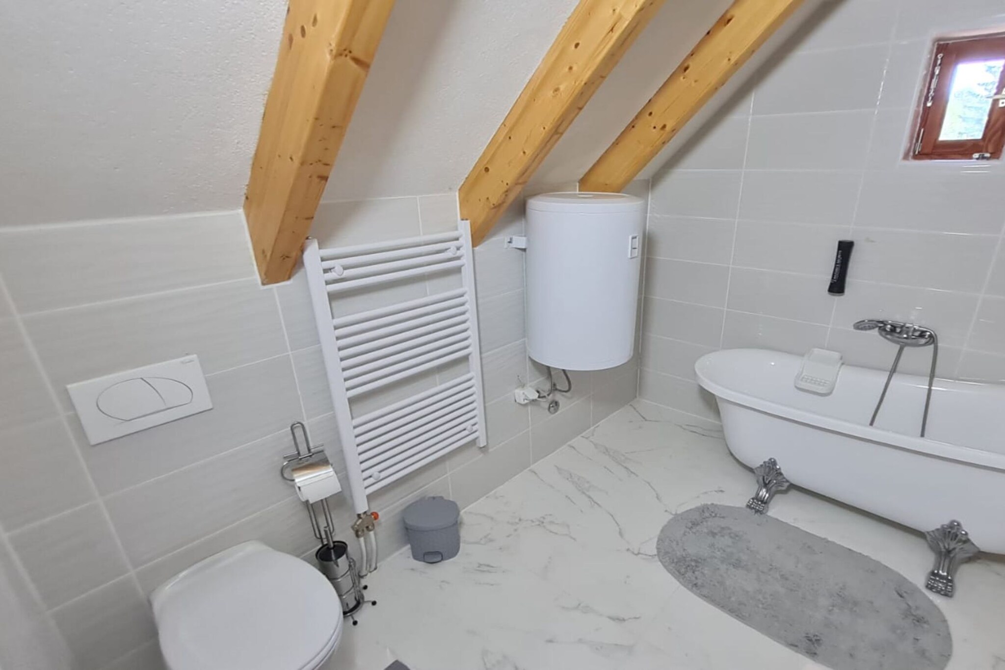 Apartments Plitvice forest - Two Bedroom Apartment with Terrace-Badkamer