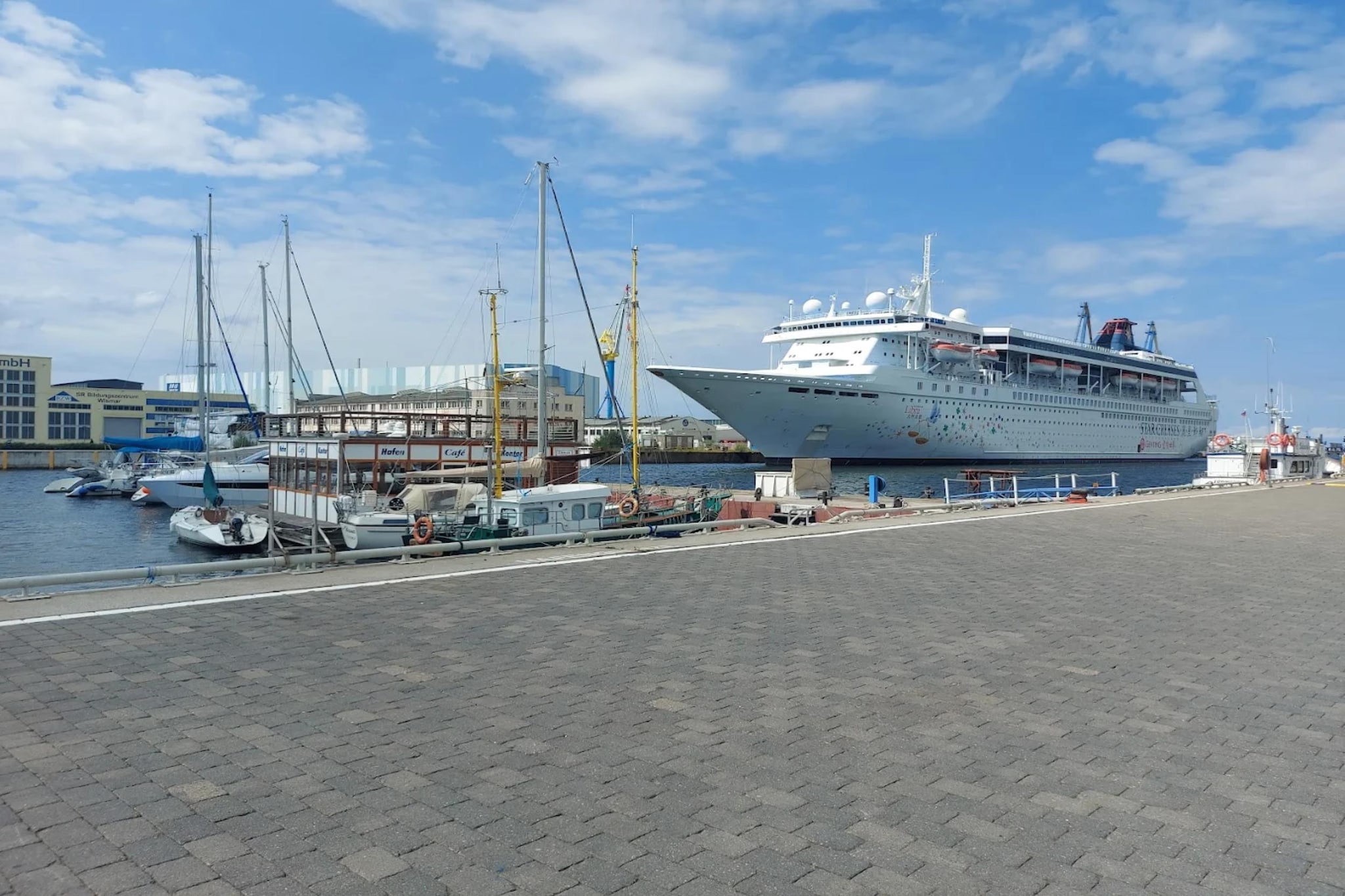 Steuerbord Hansestadt Wismar-Gebieden zomer 1km