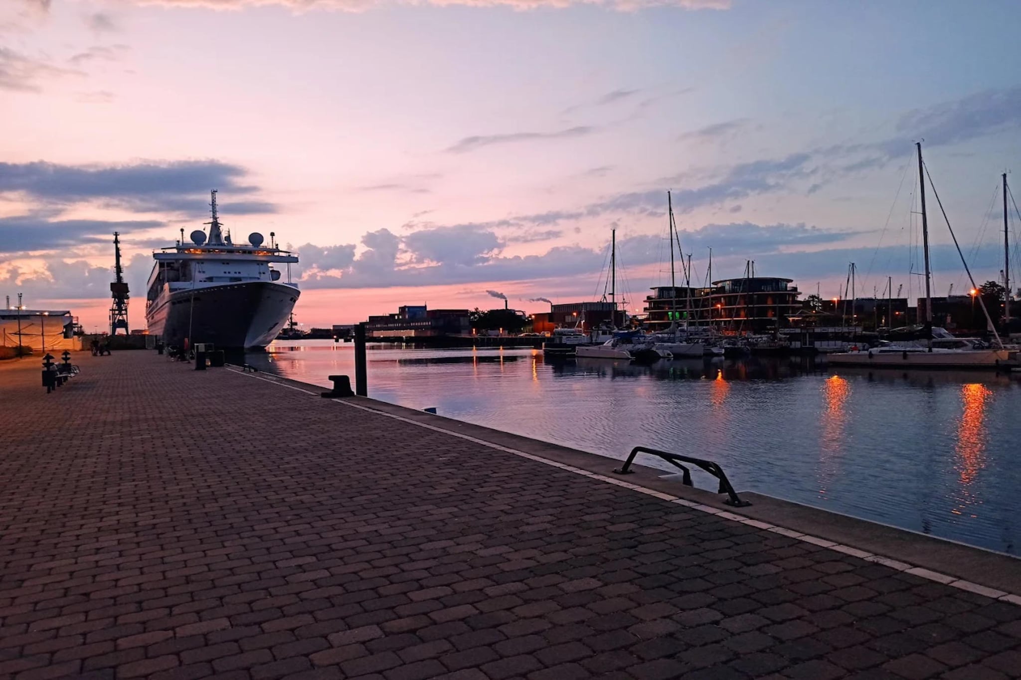 Steuerbord Hansestadt Wismar-Gebieden zomer 1km