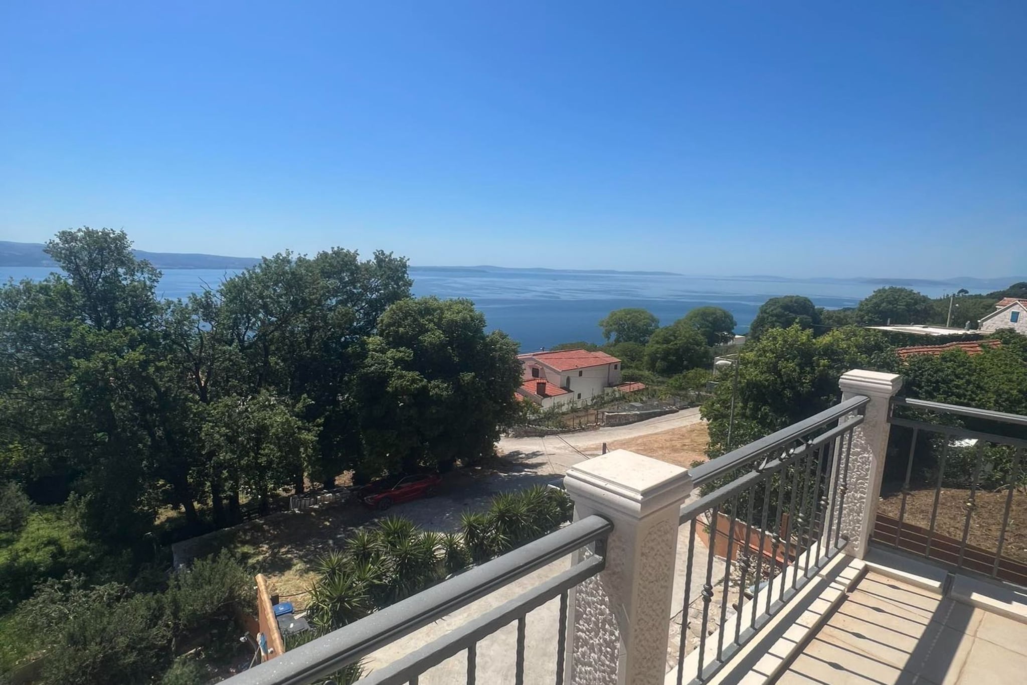 Villa Diana - Eight Bedroom Villa with Private Pool-Terrassenbalkon