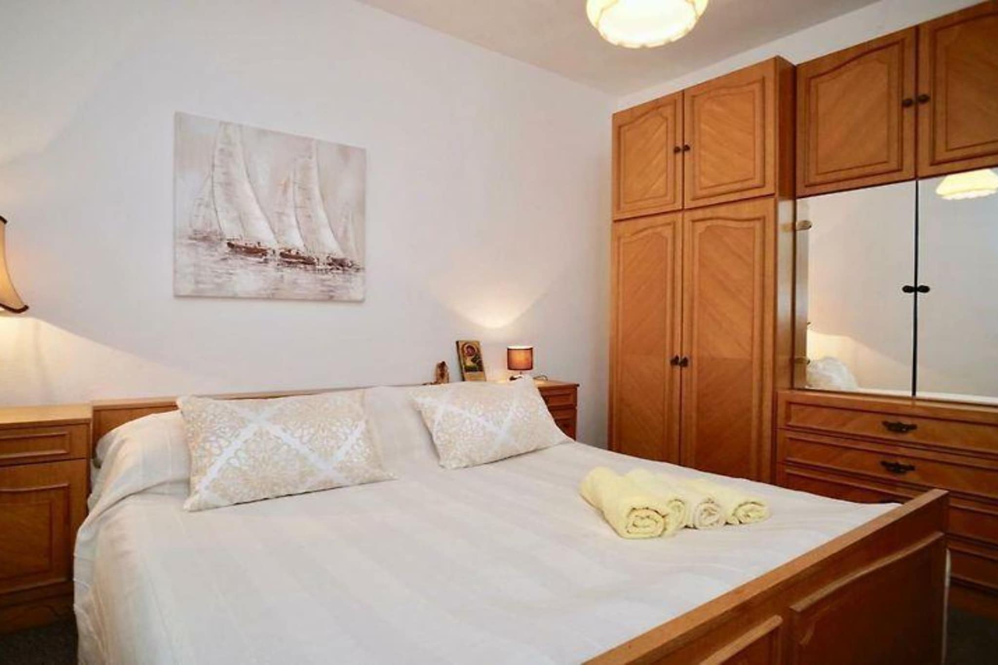 Three Bedroom Apartment with Terrace-Bedroom