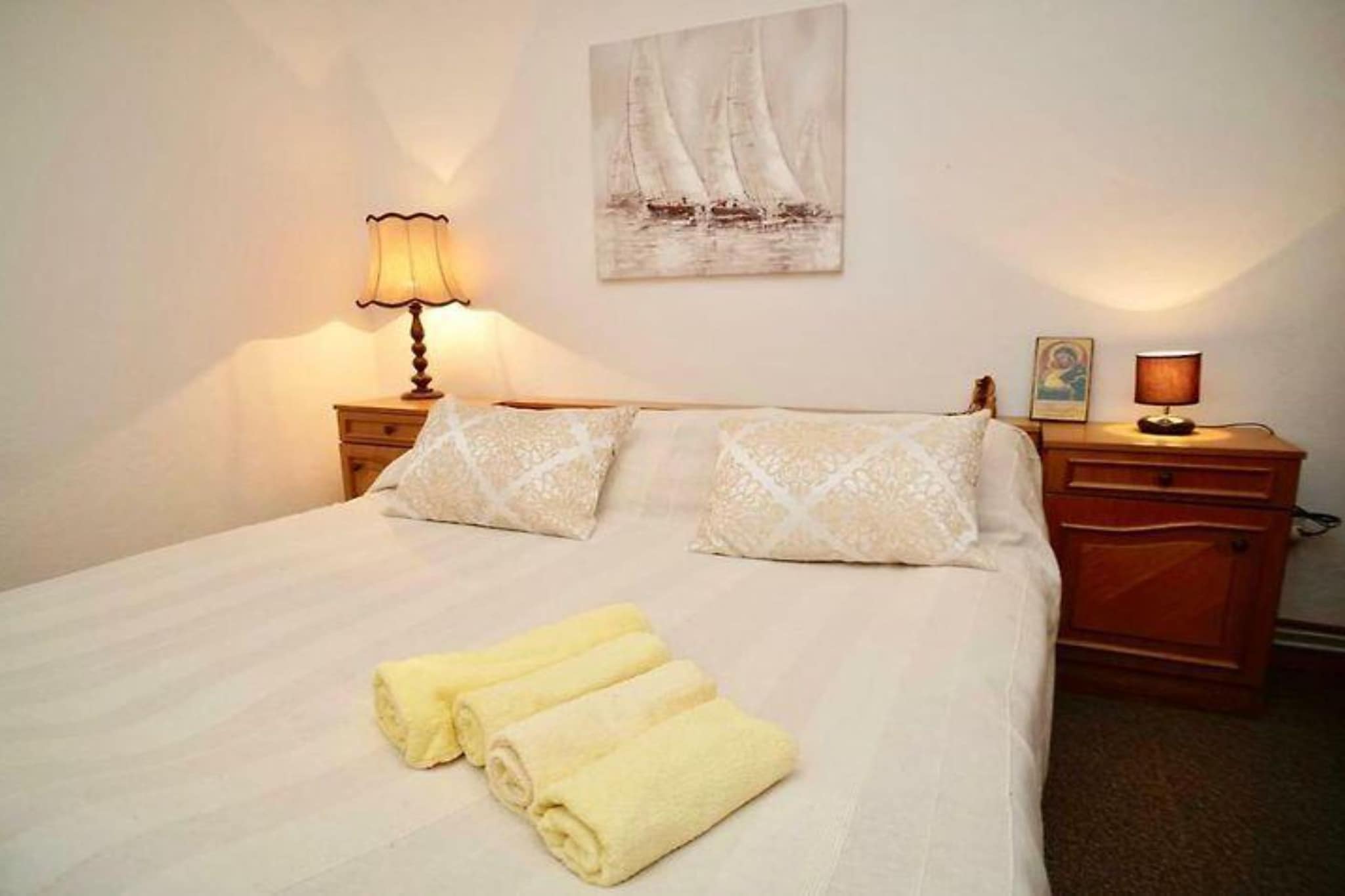 Three Bedroom Apartment with Terrace-Bedroom
