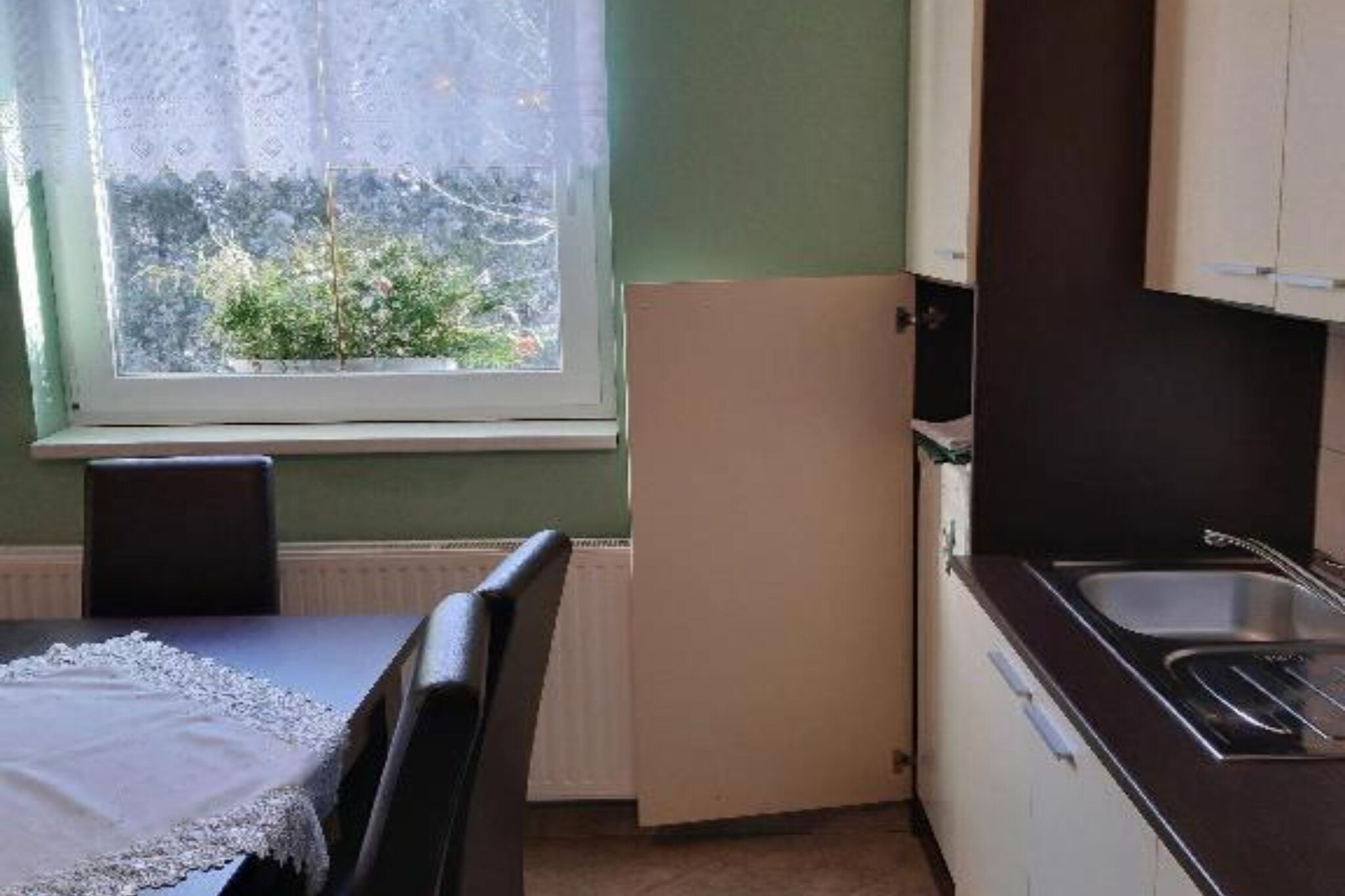 Apartment Čeliković - One Bedroom Apartment with Balcony-Keuken