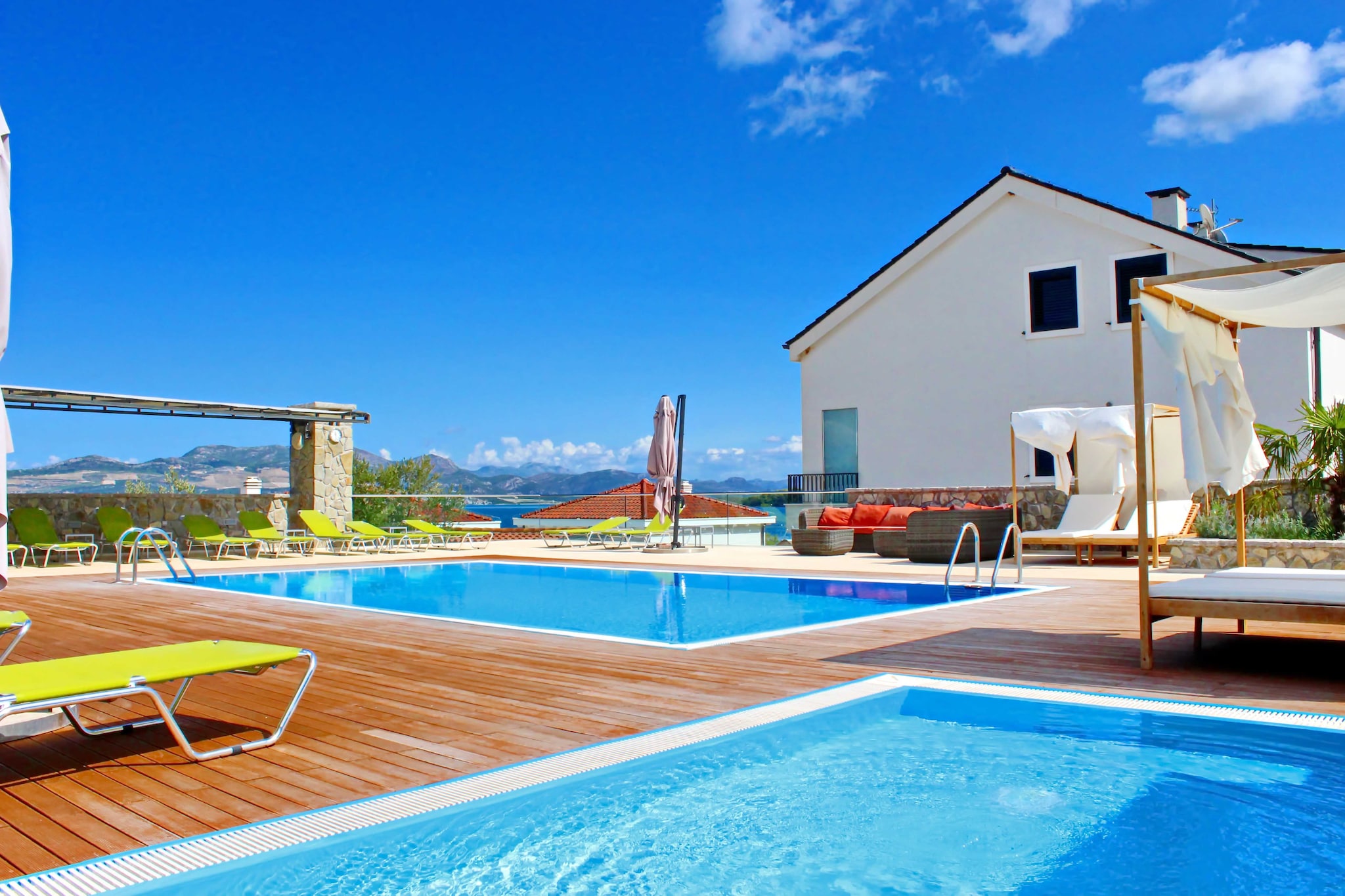 Kula Fancy Apartments - One-Bedroom Apartment with Terrace Ground Floor A1-Pool