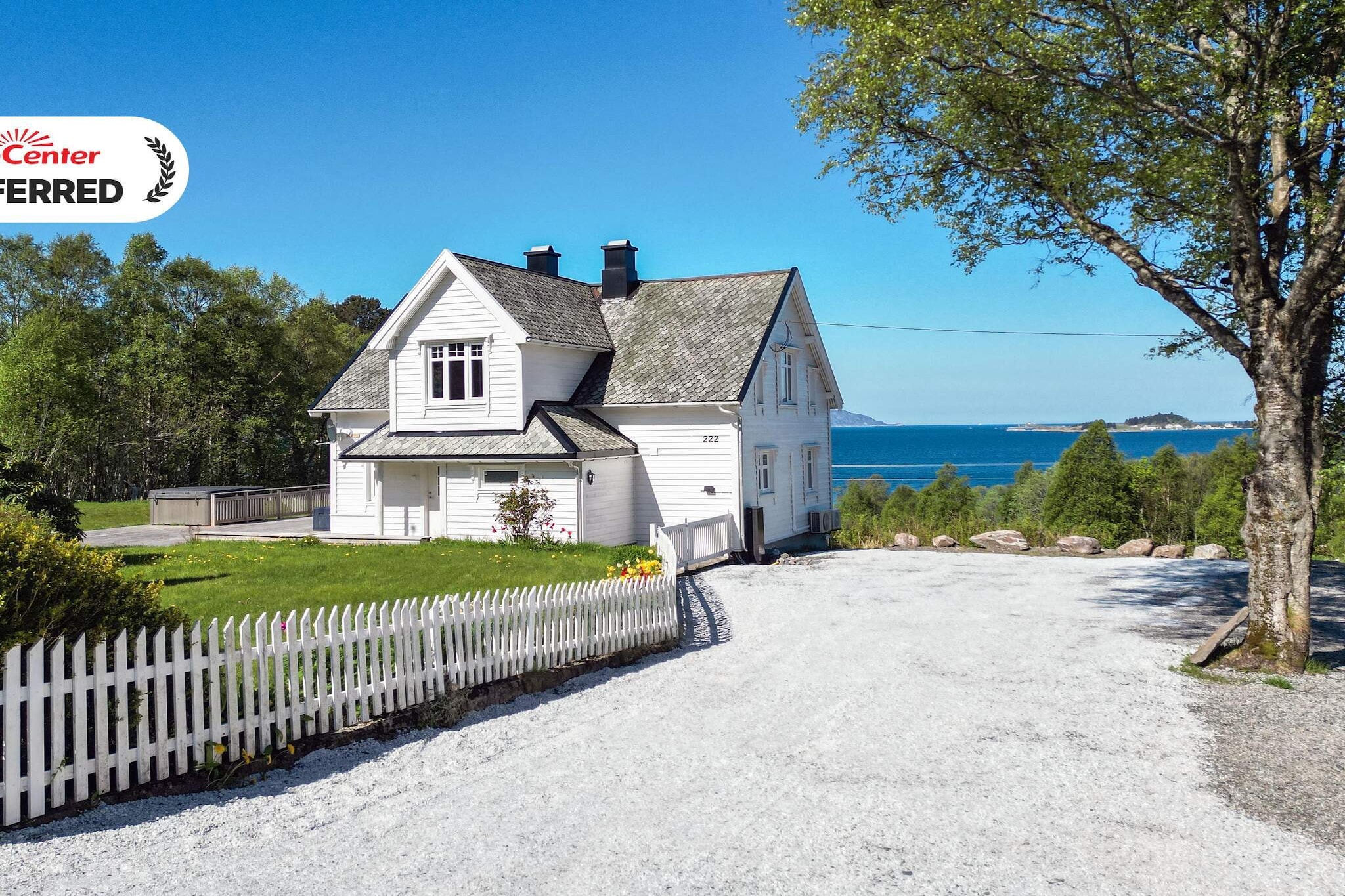 Maison de vacances pour 9 a Åram