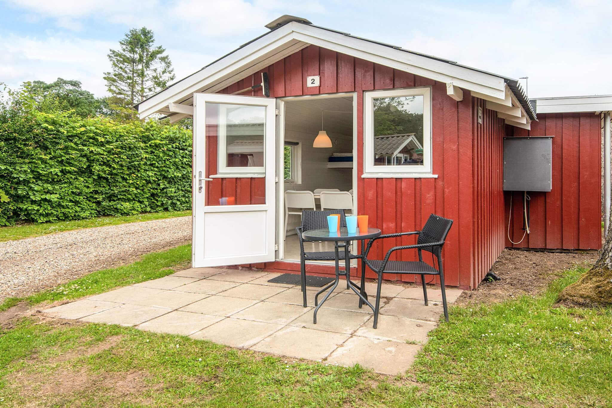 Hytte til 4 pers., med WC-View