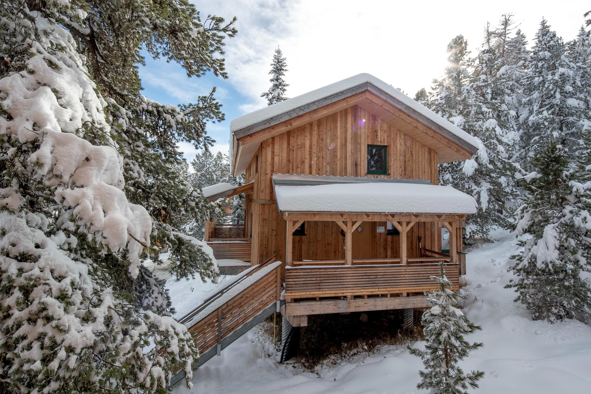 Alpenpark Turrach 33 - Exterior in winter