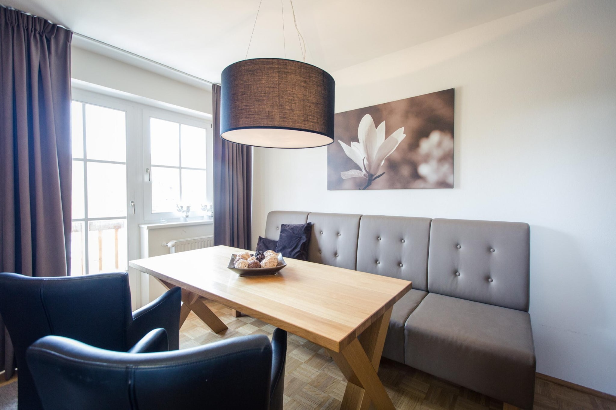 Discover the charm of the Edelweiss Apartment, a spacious 50 mÂ² retreat designed for comfort and relaxation. Accommodating up to 4 guests, this inviting apartment is perfect for families or small groups looking to immerse themselves in the beauty of the alpine region. 

 Situated in a picturesque pine forest at 1,800 meters, the Edelweiss Apartment offers easy access to nearby skiing slopes, and is an ideal base for hiking and cycling adventures. 

The Edelweiss Apartment offers 1 to 2 cozy bedrooms, where you can choose between a comfortable double bed or versatile bunk beds, ensuring a restful nightâ€™s sleep. The stylish bathroom features either a refreshing shower or a relaxing bathtub to suit your preference. Step out onto your private balcony to take in the stunning views and enjoy the fresh mountain air. The open kitchen is fully equipped for all your culinary needs. It includes a ceramic hob, microwave, dishwasher, and a fridge with a freezer compartment. Additional conveniences such as a toaster, kettle, and coffee machine are also provided. To make your arrival hassle-free, a small starter set with dishwasher tabs, dishwashing liquid, a sponge, garbage bags, cleaning supplies, and a tea towel will be ready for you. Stay connected with free Wi-Fi and enjoy your favorite shows on satellite TV during your downtime. 

Enhance your stay with the Butler Card or Butler Programme, providing exclusive benefits and personalized services to make your experience even more enjoyable.