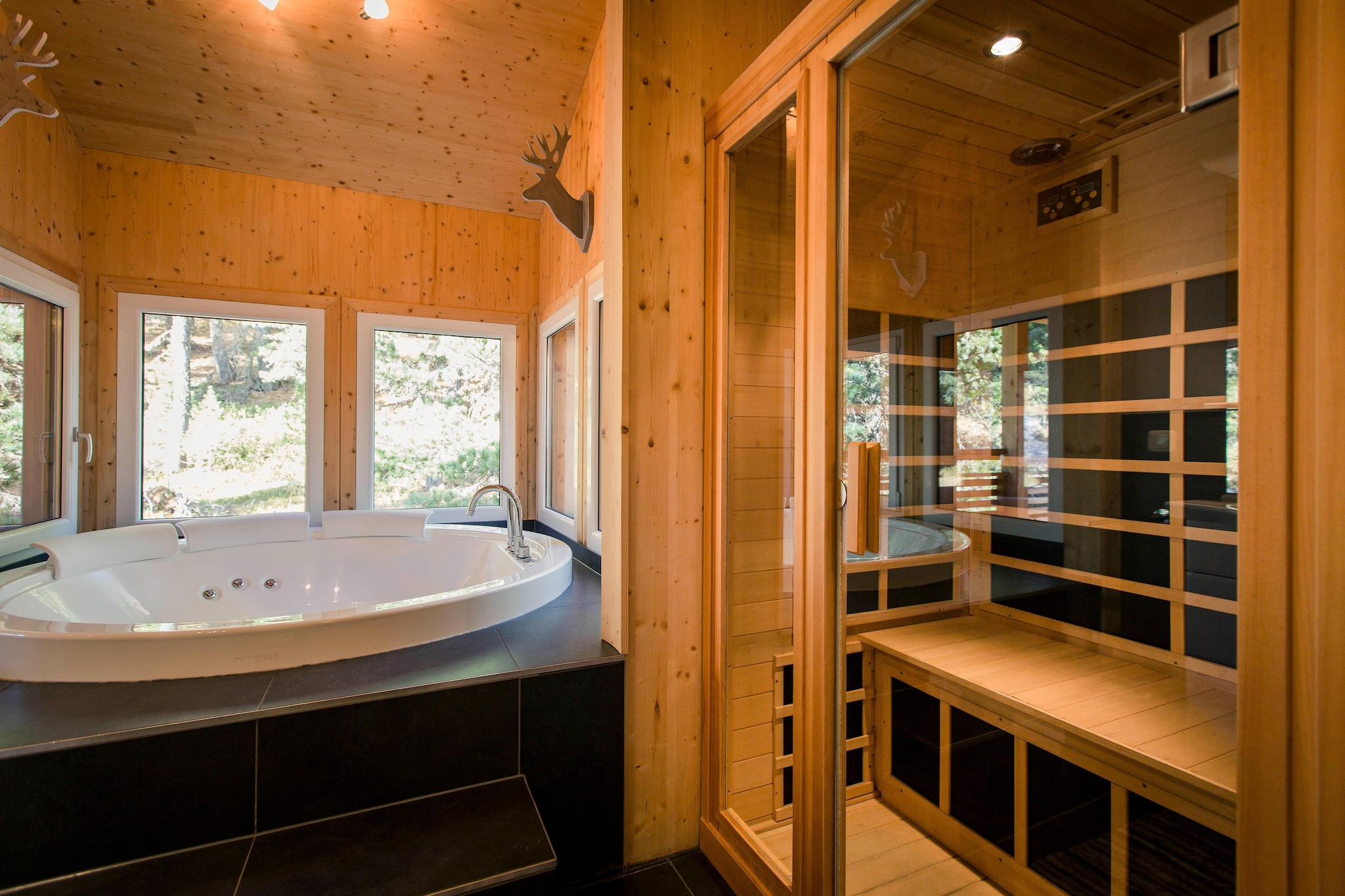 Amazing chalet with infrared sauna