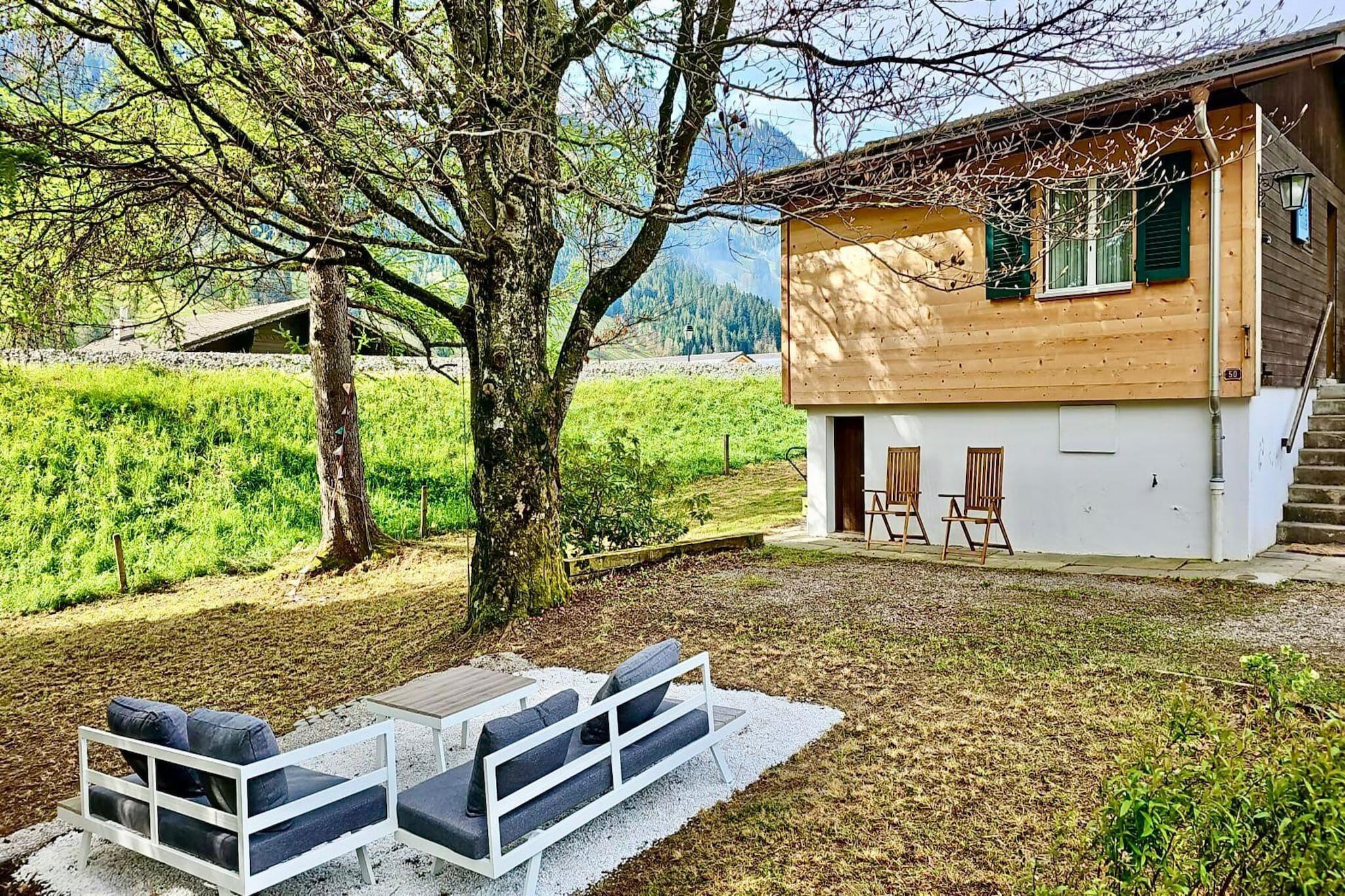 Le Petite Chalet-Buitenkant zomer