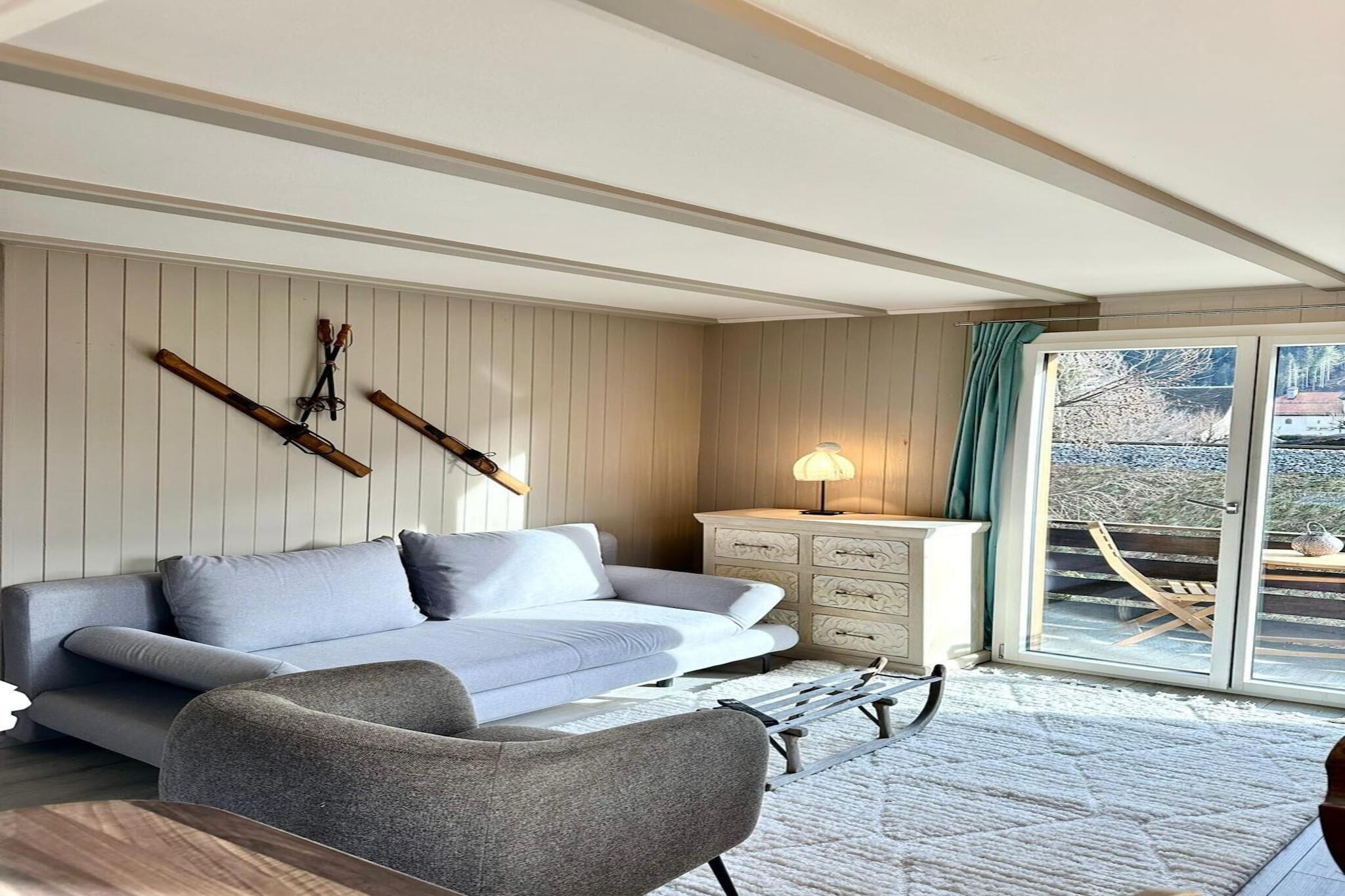 Le Petite Chalet-Woonkamer