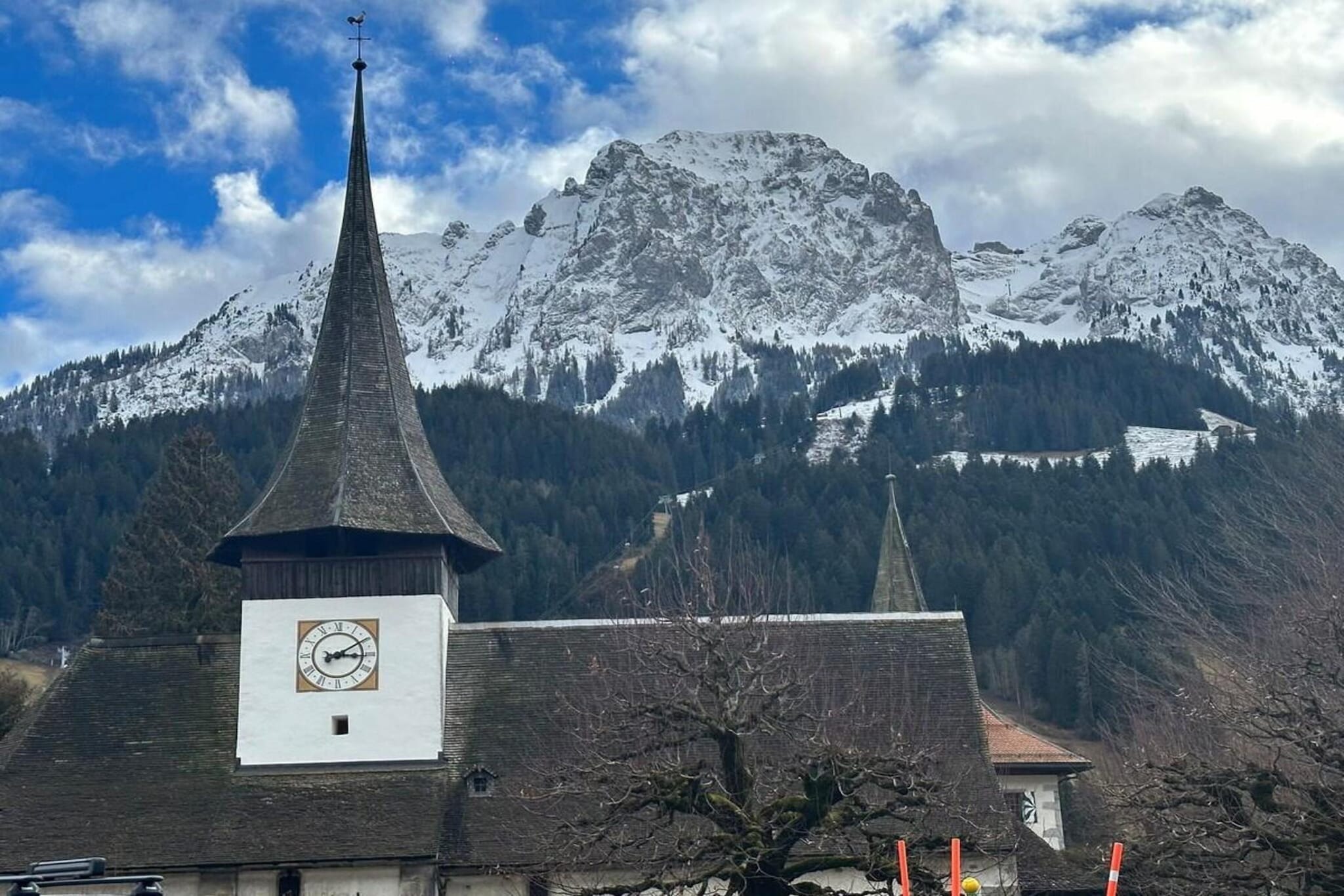 Le Petite Chalet-Uitzicht winter