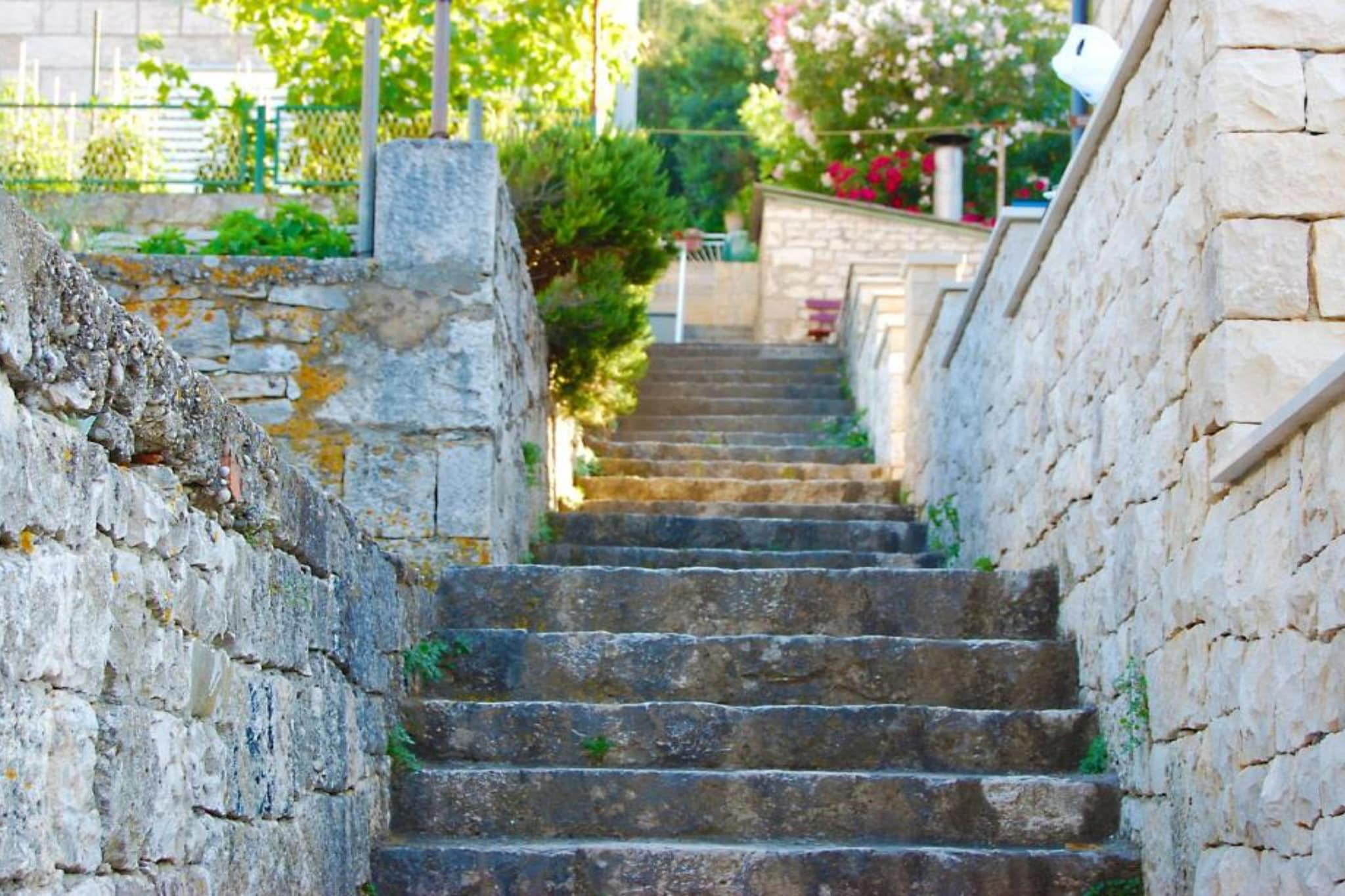 Apartment Jurišić Korčula - One Bedroom Apartment with Terrace-Außenbereich