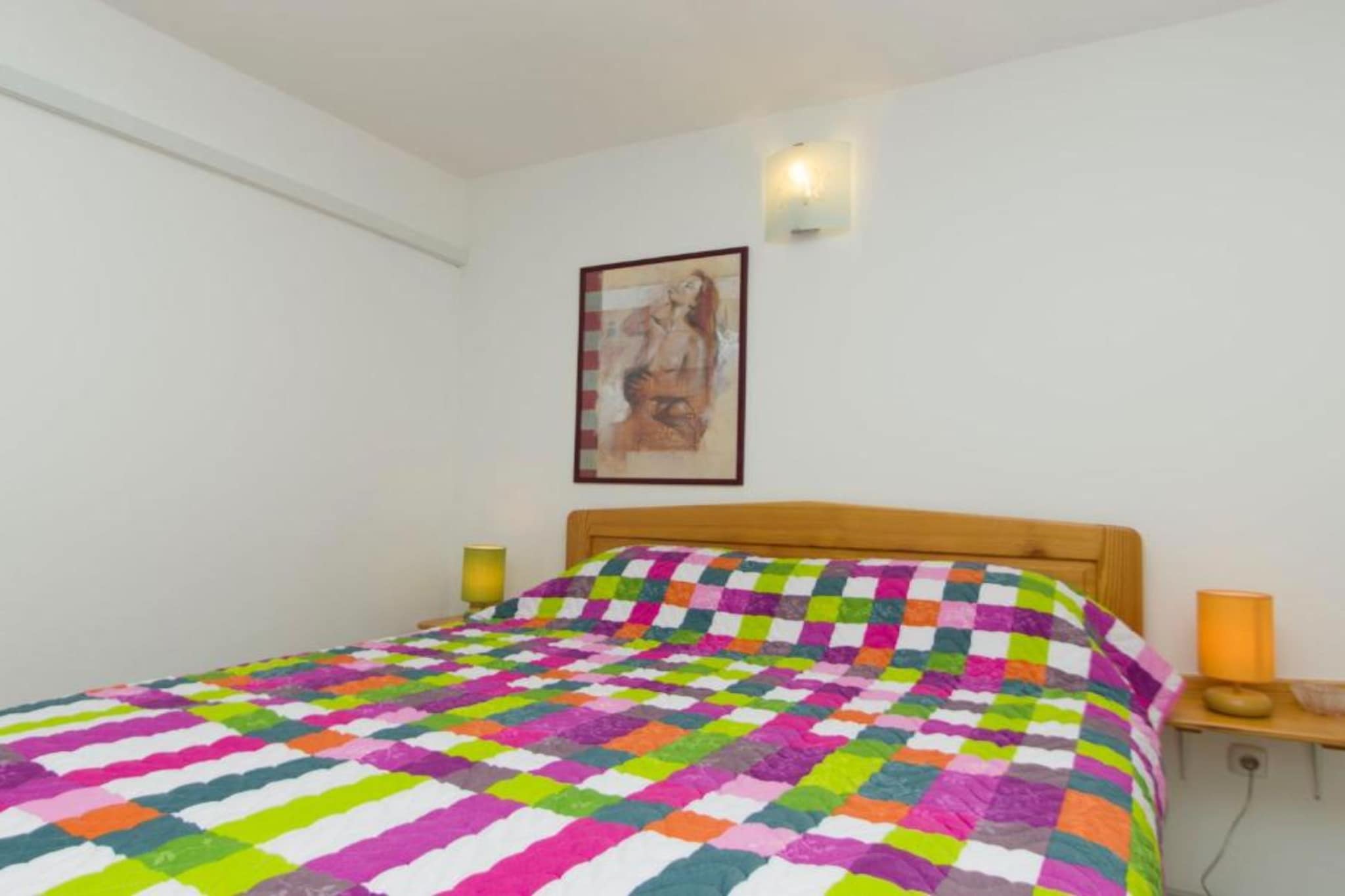 Apartment Jurišić Korčula - One Bedroom Apartment with Terrace-Schlafzimmer
