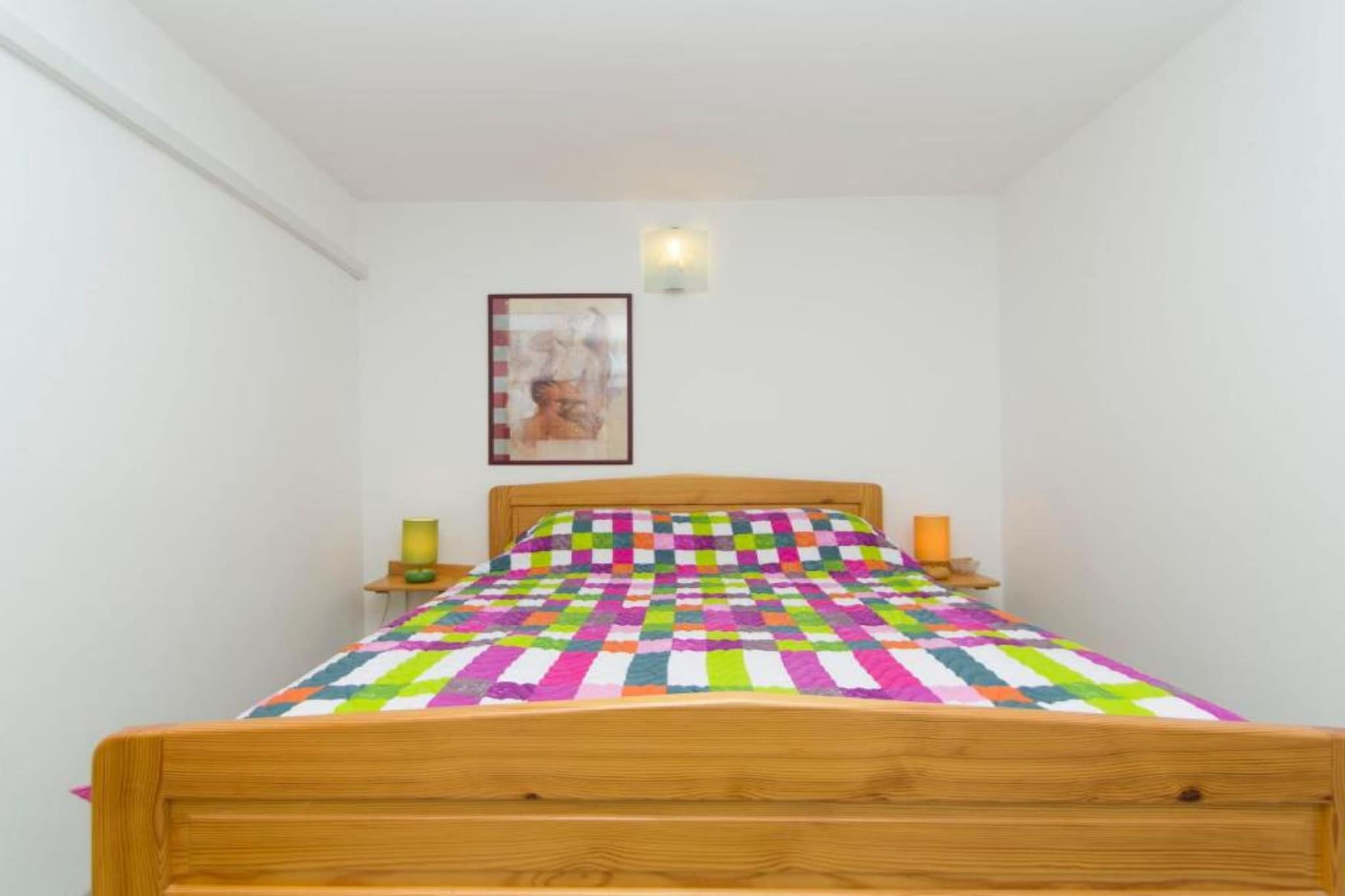 Apartment Jurišić Korčula - One Bedroom Apartment with Terrace-Schlafzimmer