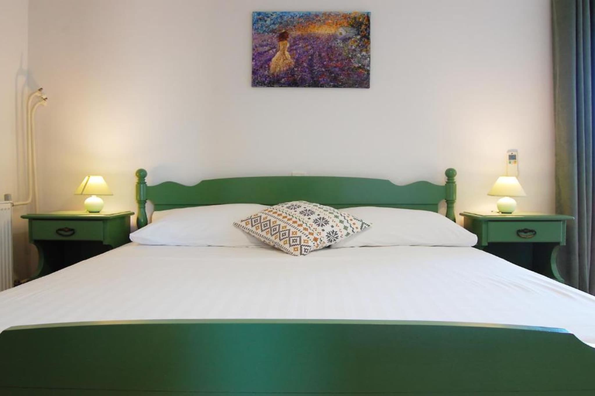 Apartment Jurišić Korčula - One Bedroom Apartment with Terrace-Schlafzimmer