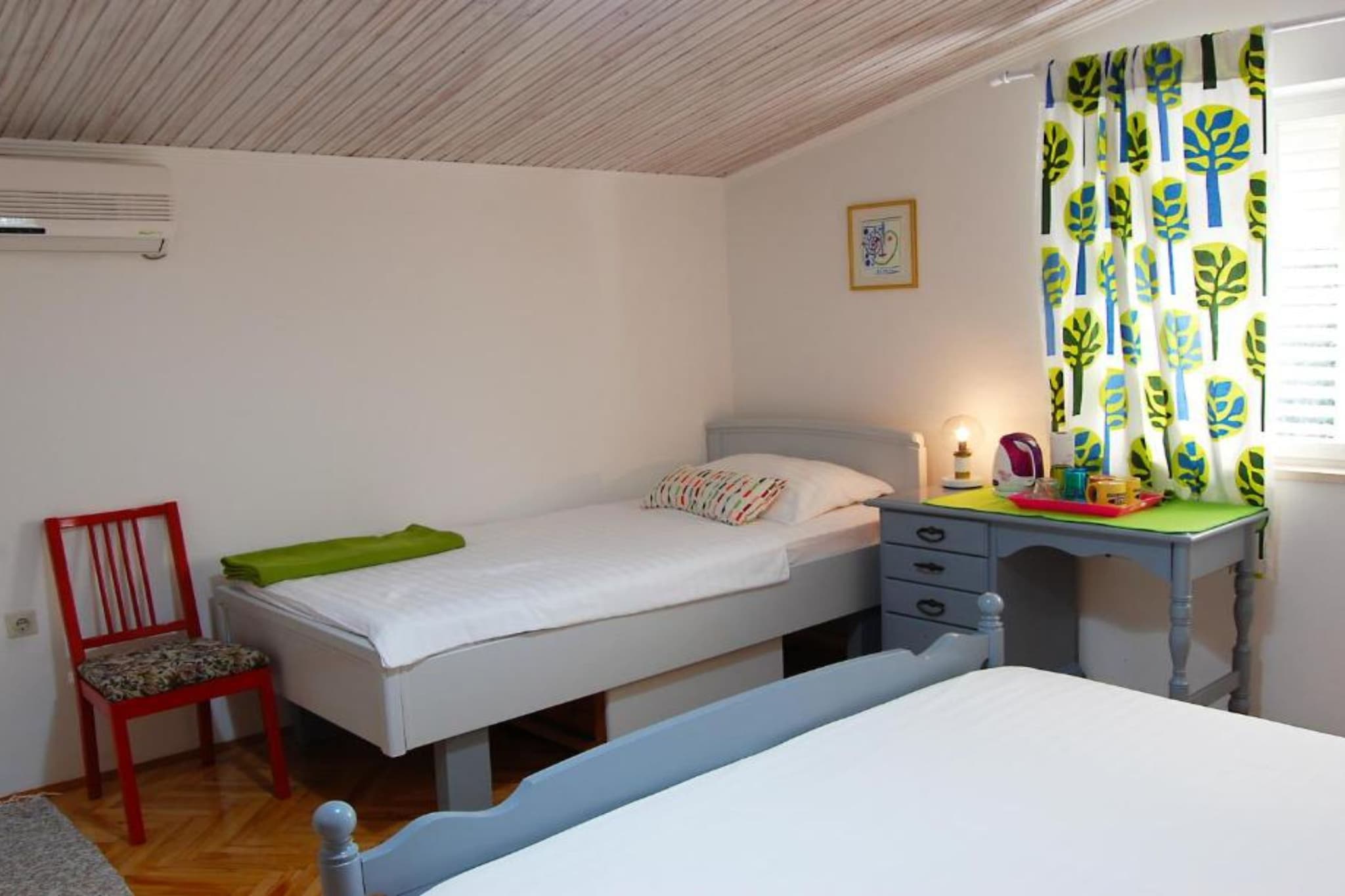Apartment Jurišić Korčula - One Bedroom Apartment with Terrace-Schlafzimmer
