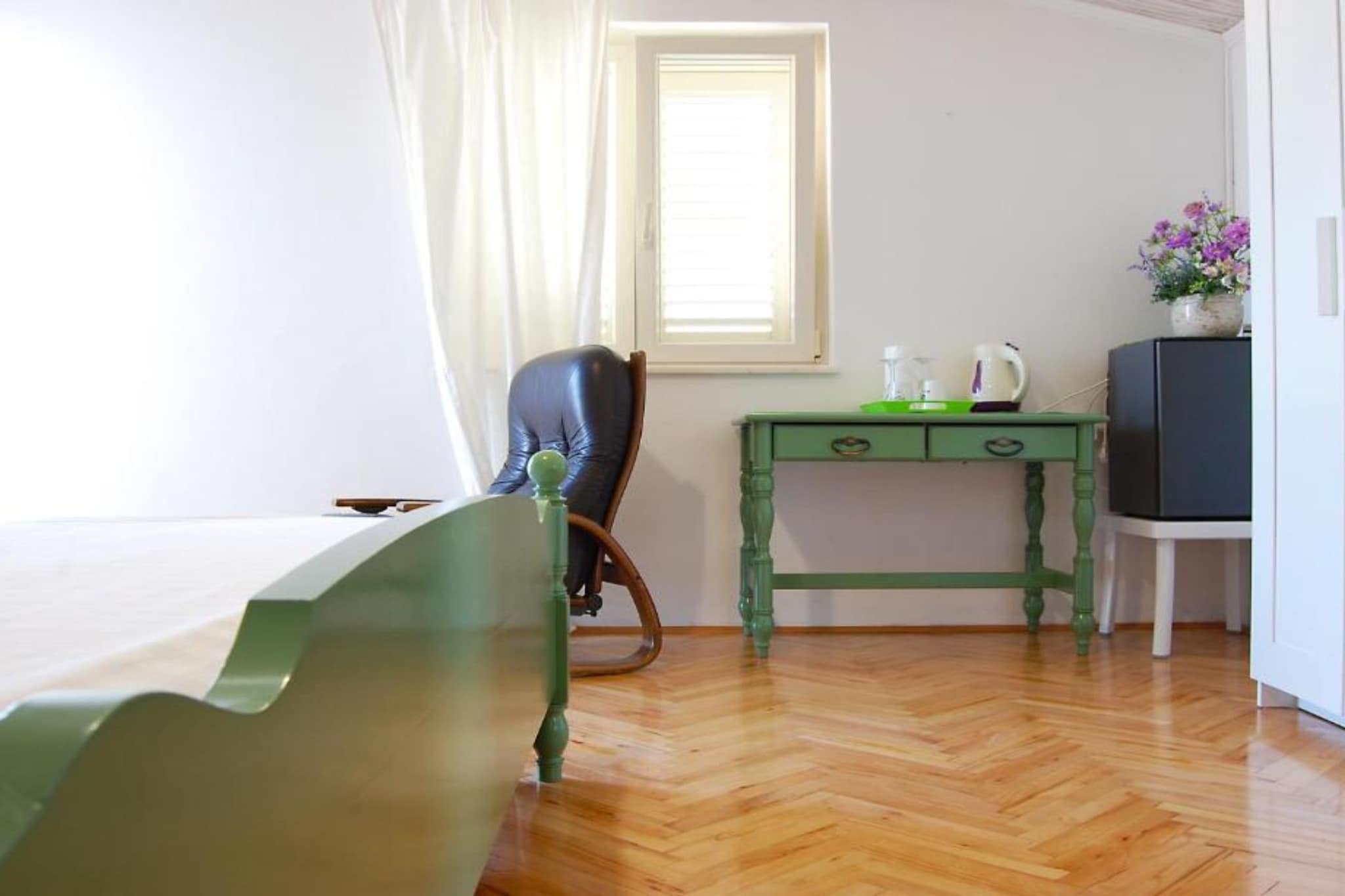 Apartment Jurišić Korčula - One Bedroom Apartment with Terrace-Schlafzimmer