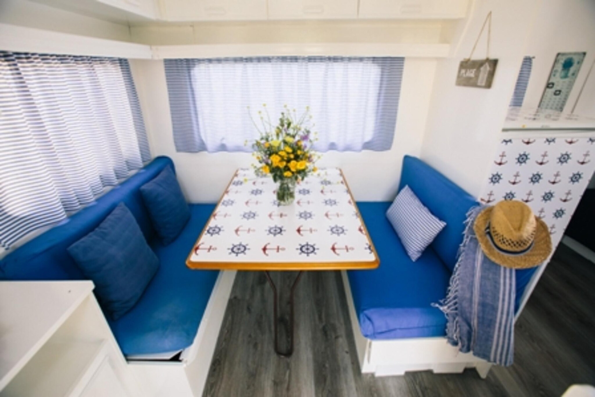 Stay in this amazing holiday home in the heart of Malgrat de Mar! At Miramar you will enjoy a unique experience Vintage caravans, decorated and personalised with an individual style. This charming ground-floor mobile home combines comfort and convenience, making it the perfect getaway for families or small groups. As you step inside, youâ€™re greeted by an inviting kitchen preparing delicious meals for a family. It has a bedroom with single sofa bed and double king sized bed. Close the day with a drink of your choice on the terrace or in the garden.  

Camping Miramar has an unbeatable location, in Mont-roig del Camp, source of inspiration of the catalan artist Joan MirÃ³. In the surrounding area we can find several cultural, gastronomic and leisure attractions: the Roman city of Tarragona, Reus City of GaudÃ­, the cosmopolitan Barcelona, the fishing village of Cambrils and the theme park Port Aventura.

Outside, a barbecue area awaits, perfect for alfresco dining, and thereâ€™s convenient parking available for your vehicle. 

Check in/out: Arrival after 4pm and departure before 12 am.