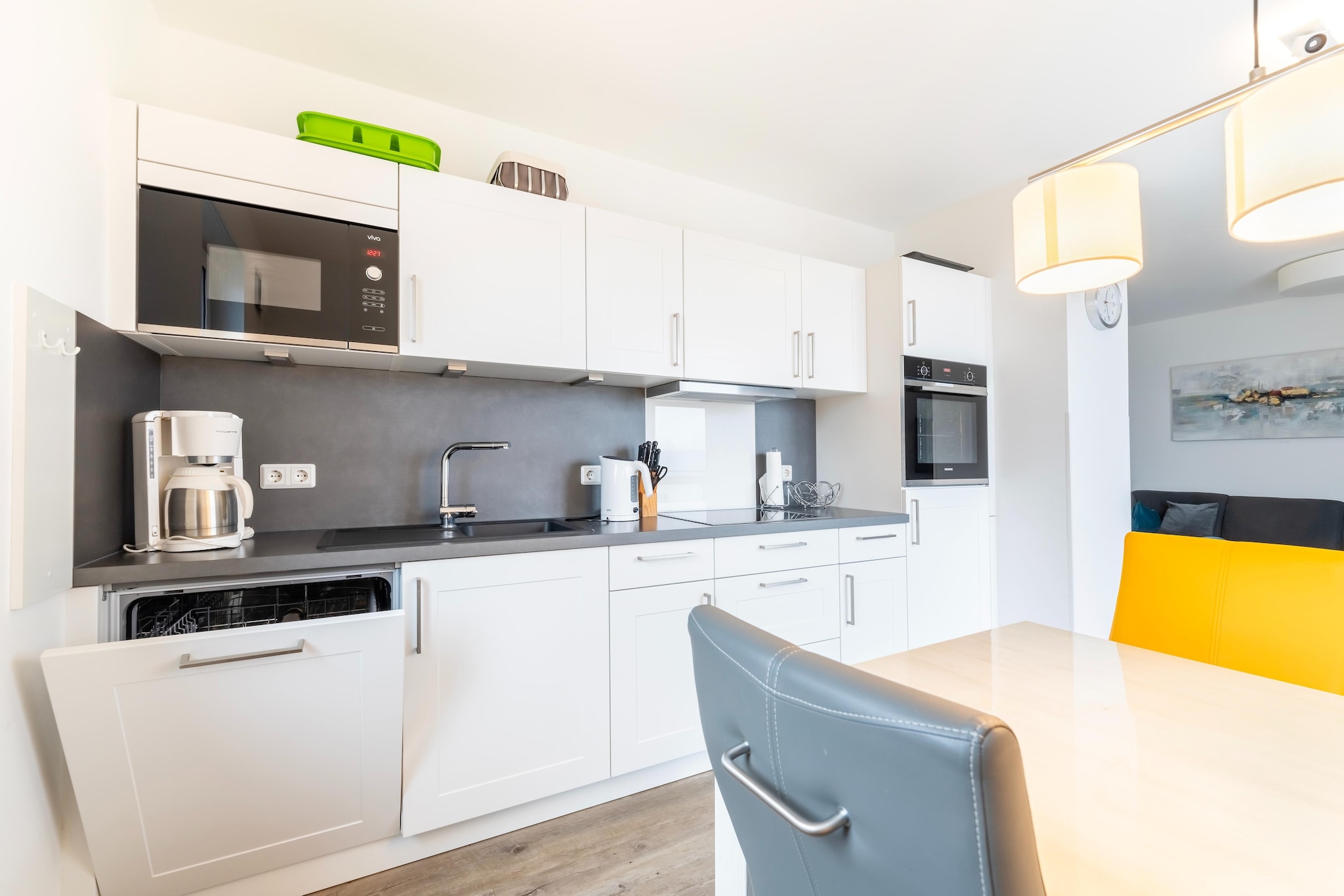 Hafenapartment 654-Keuken