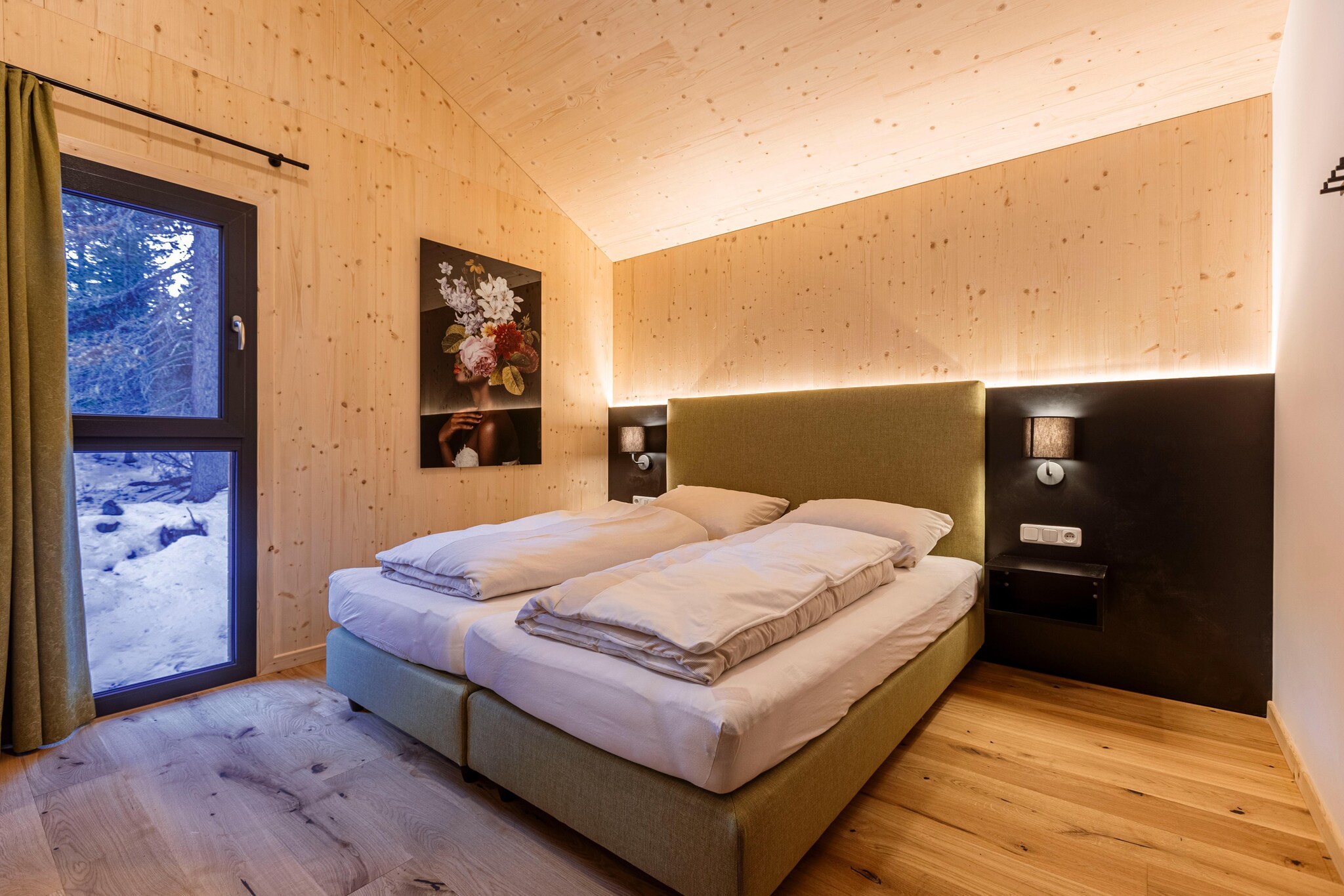 Spacious chalet with finnish sauna