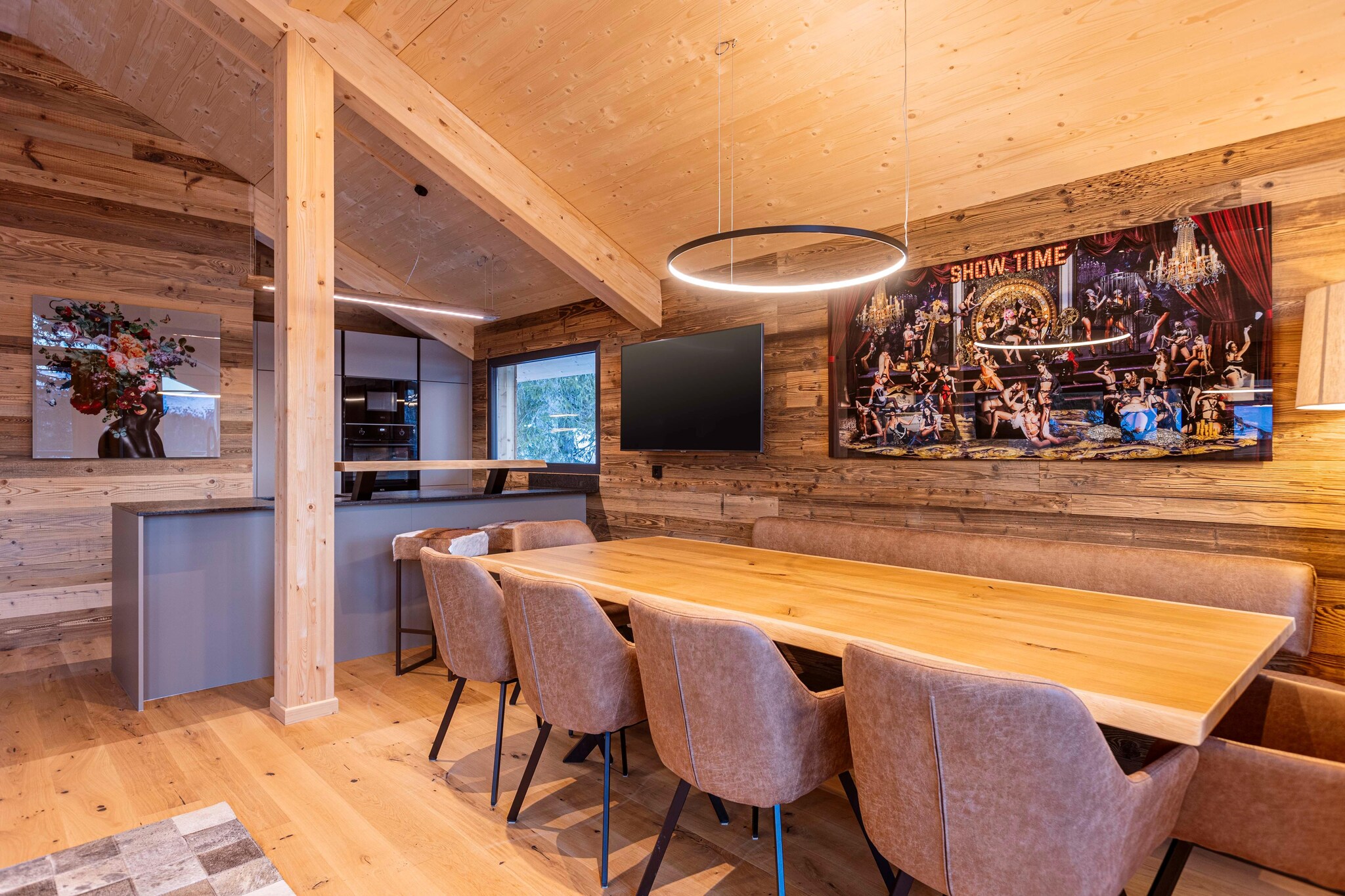 Spacious chalet with finnish sauna