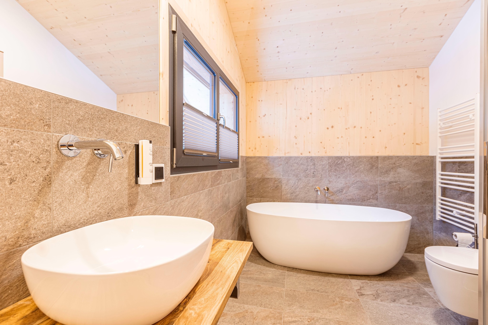 Inviting chalet with indoor sauna