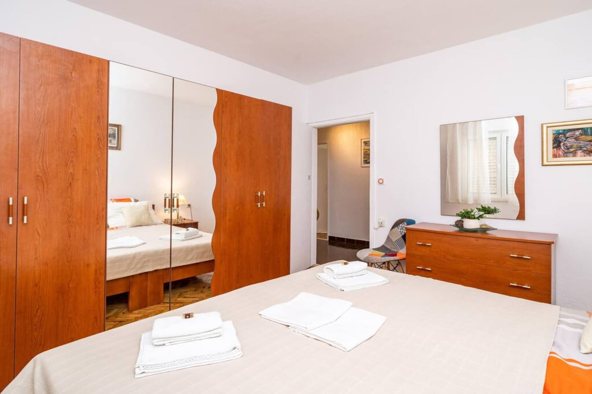 Apartment Nature View  - Three Bedroom Apartment with Jacuzzi-Schlafzimmer