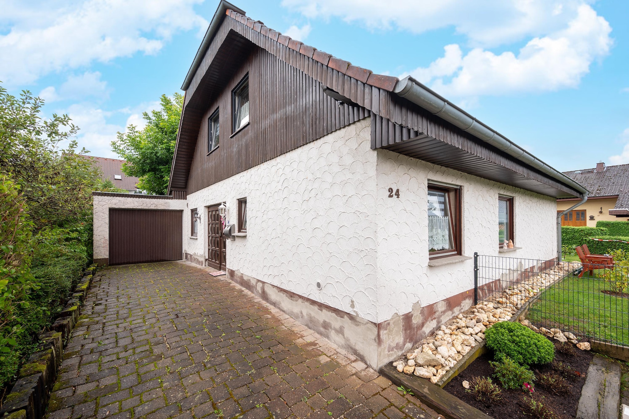 Ferienwohnung zum Zaubergarten-Buitenkant zomer