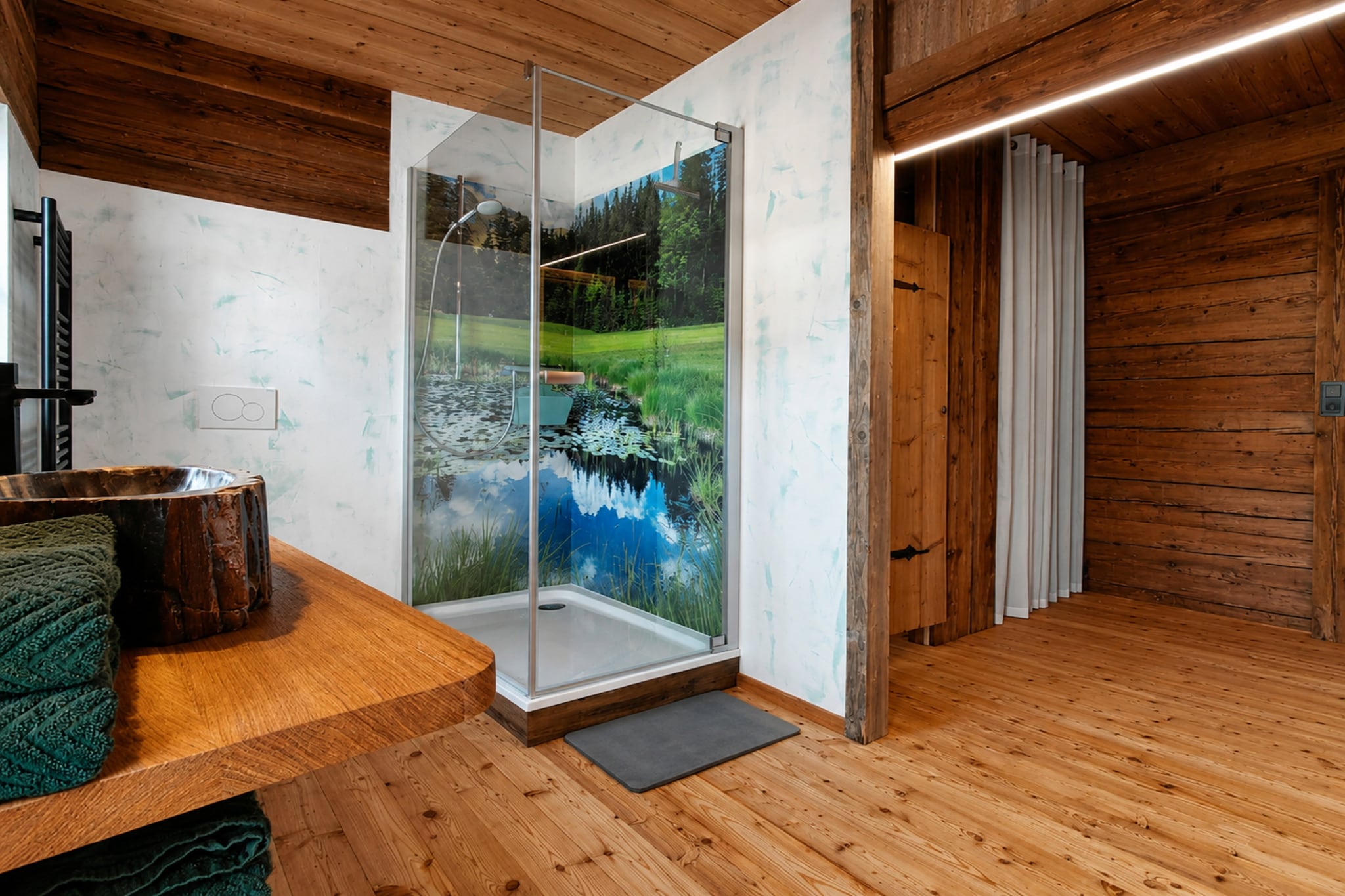Bauernhaus Untermoos - Badkamer