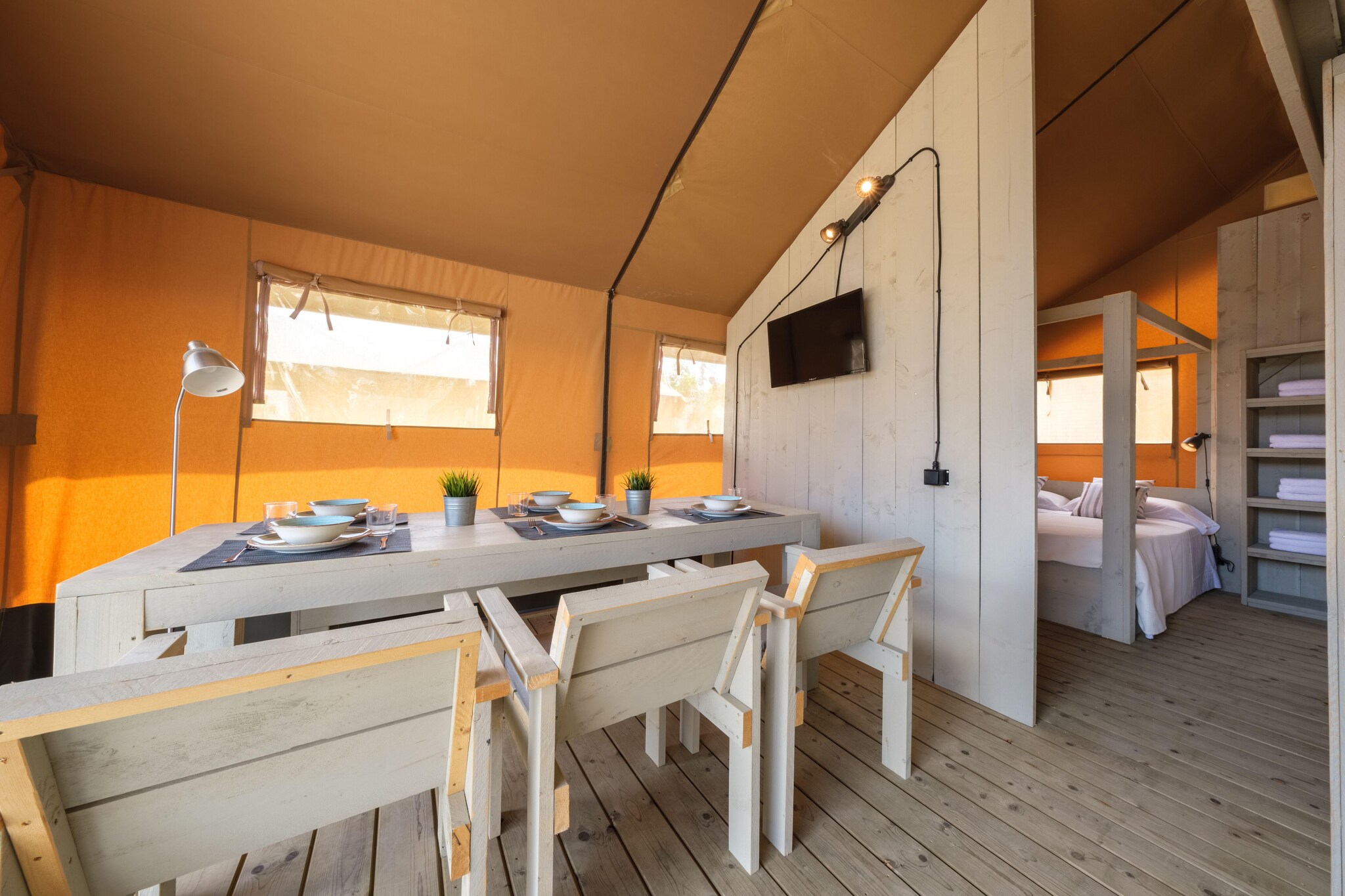 Glamping Tent in Sant Salvador near Beach