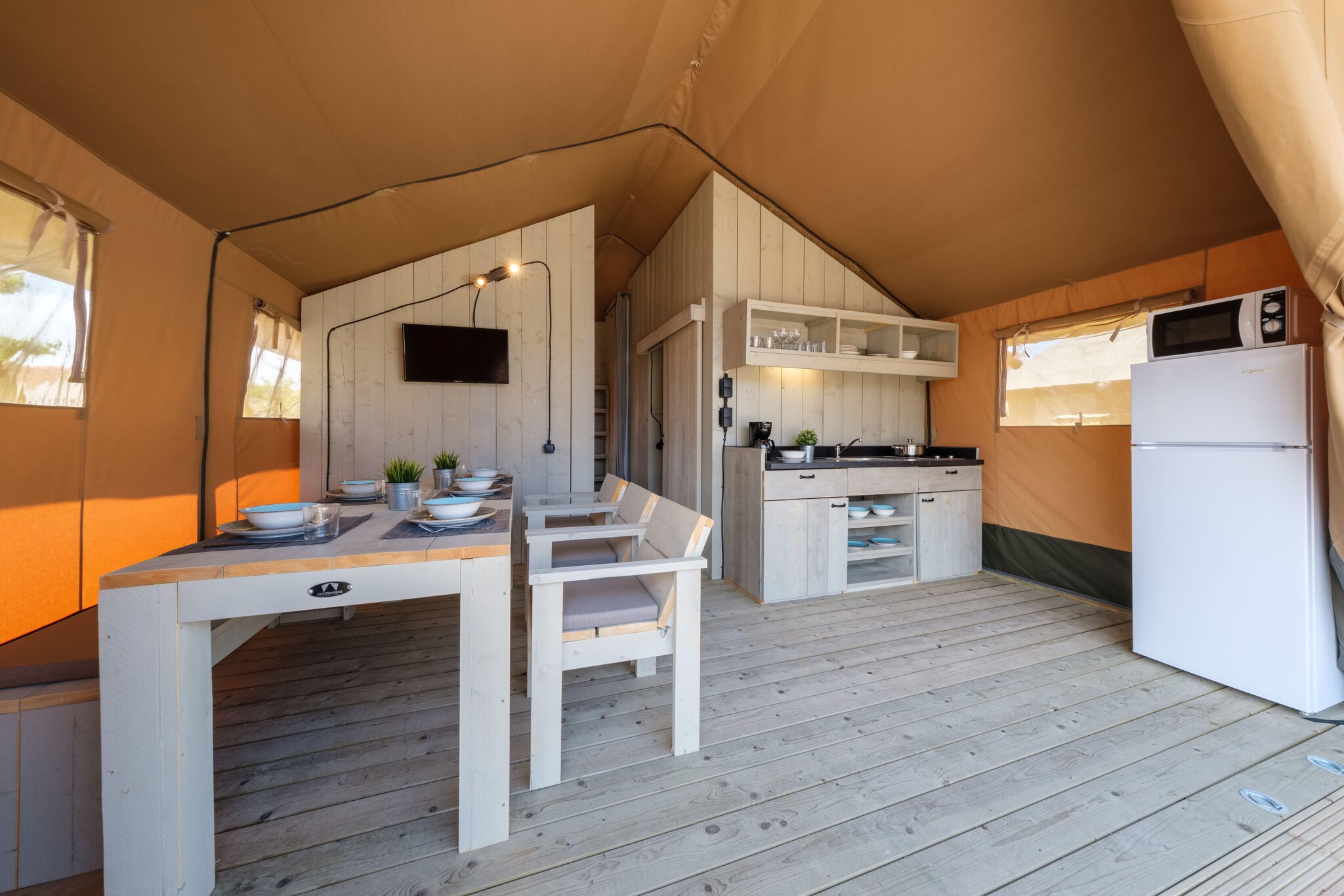 Glamping Tent in Sant Salvador near Beach