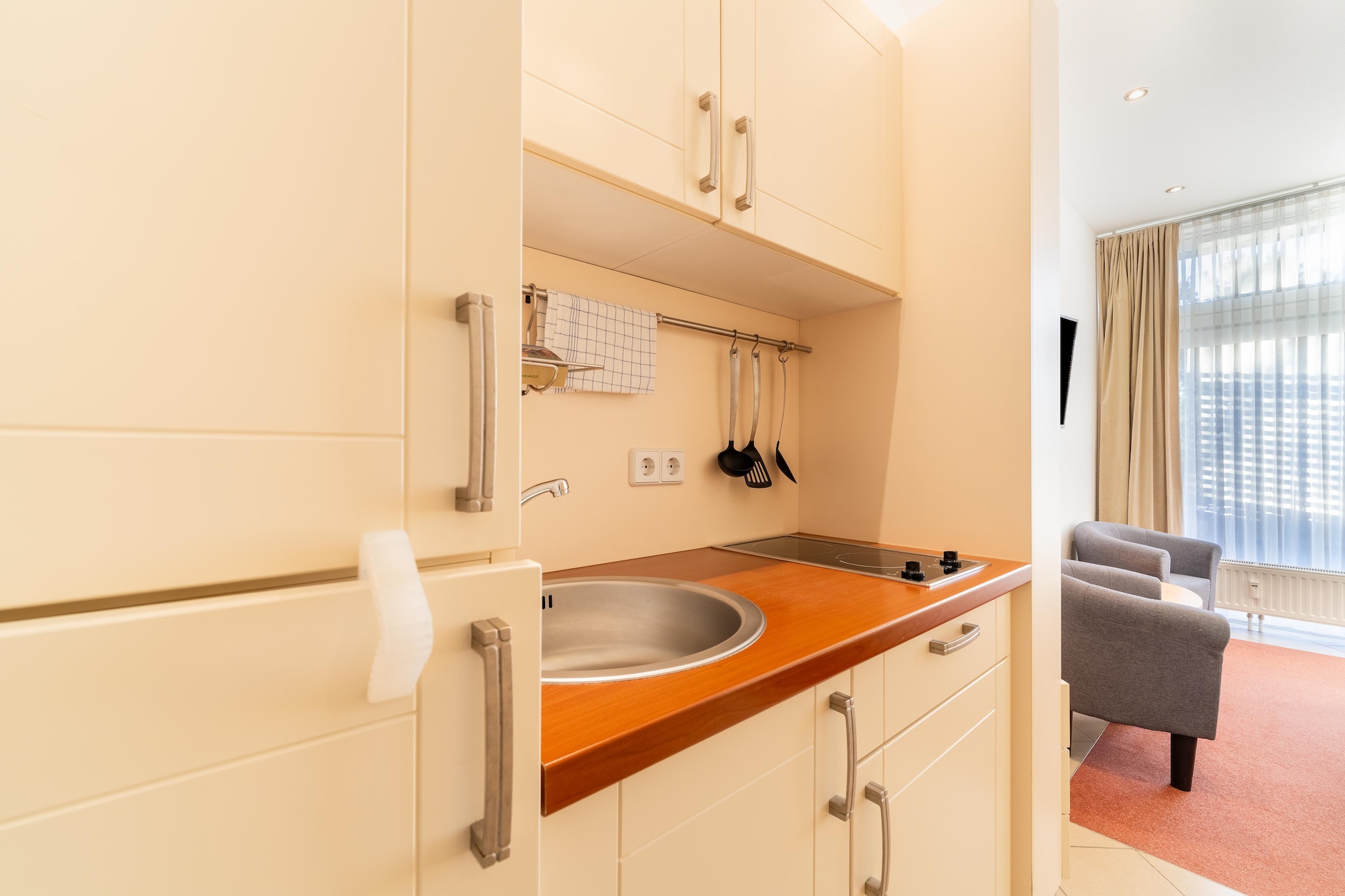 Apartment Strandläufer 110-Keuken