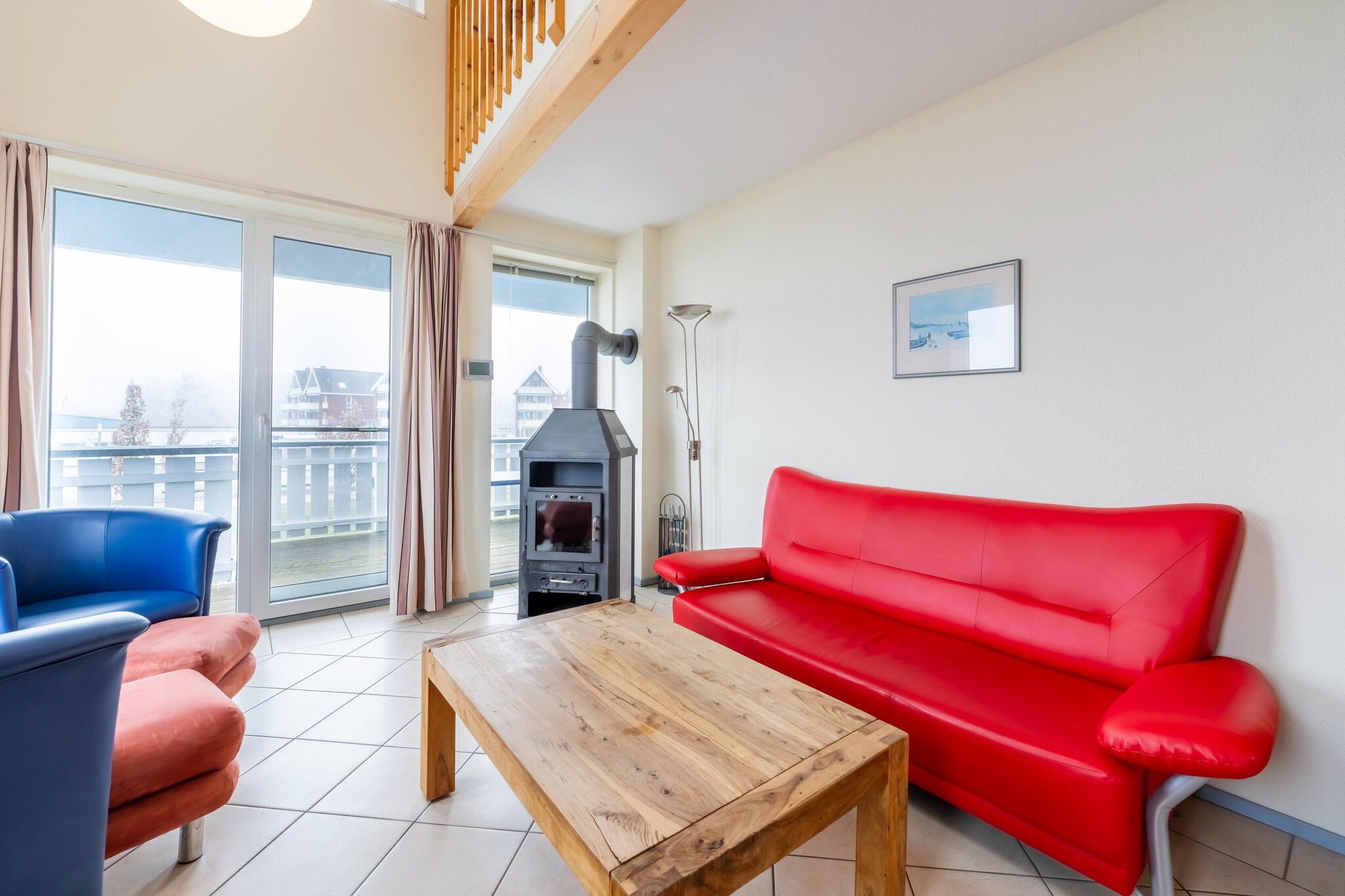 Kapitänsdeck 4 Pers 453-Woonkamer